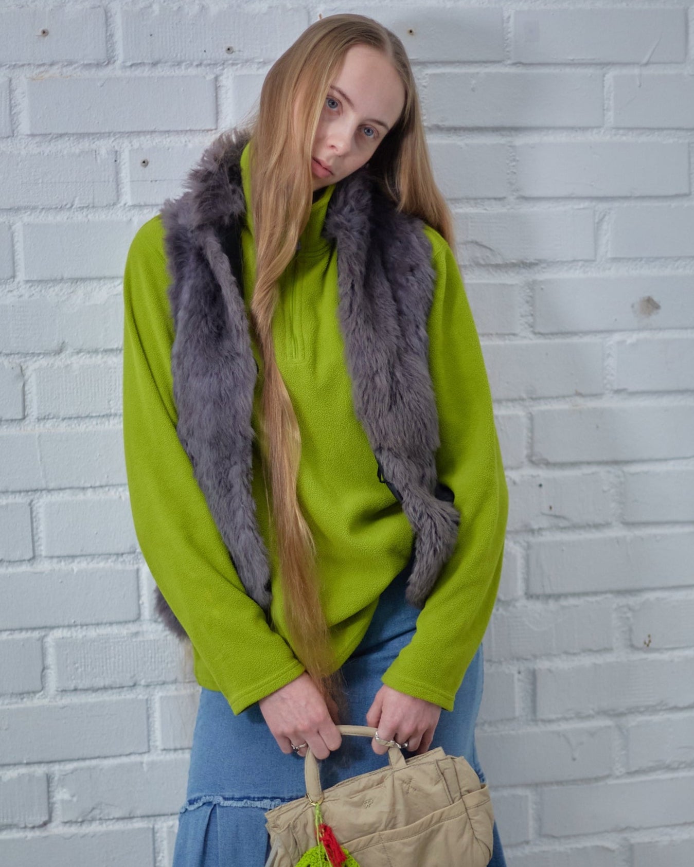 00’s archive fur vest italian vintage fur vest – shapeshifter