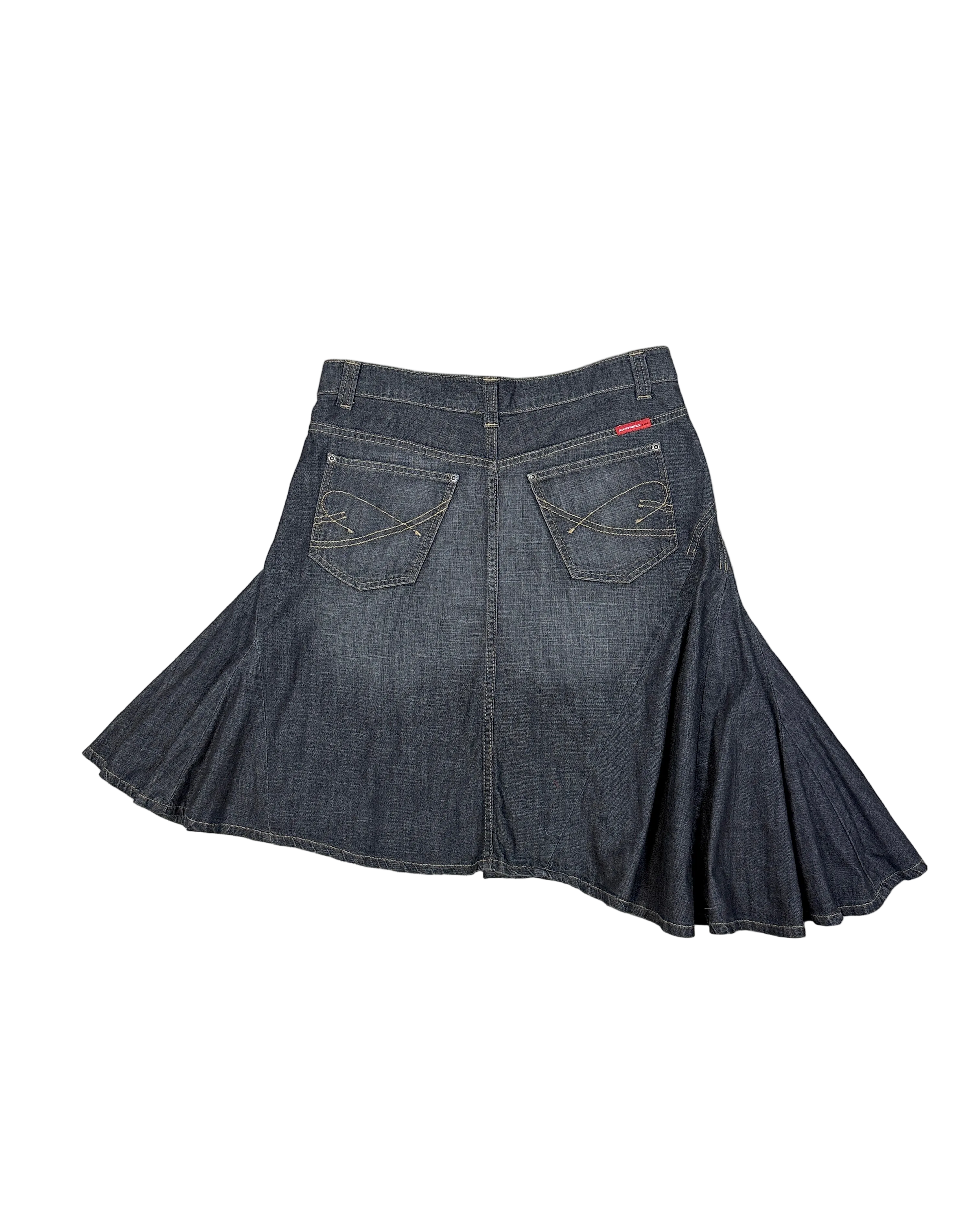 xx by mexx assymetric denim skirt