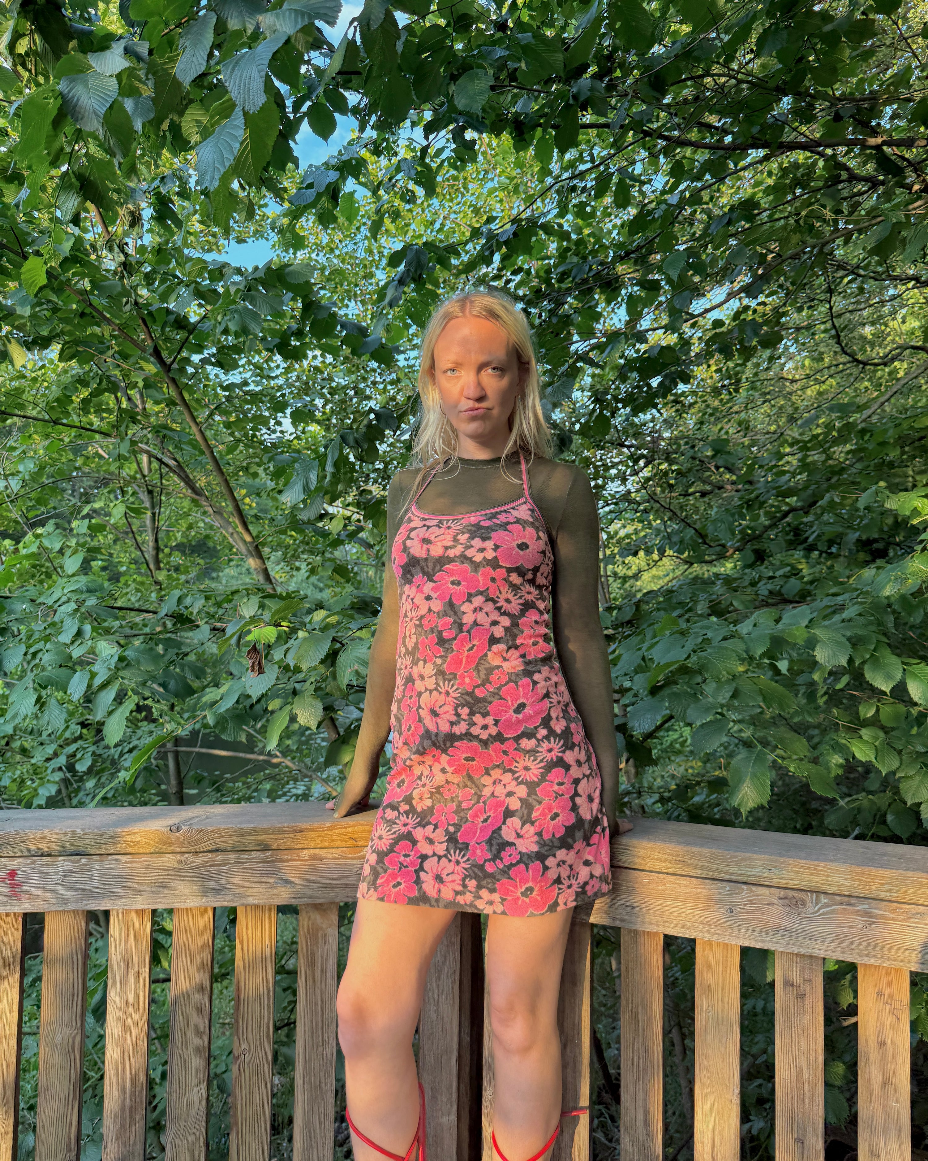 H&M Poolside by Fiorucci towel beach dress