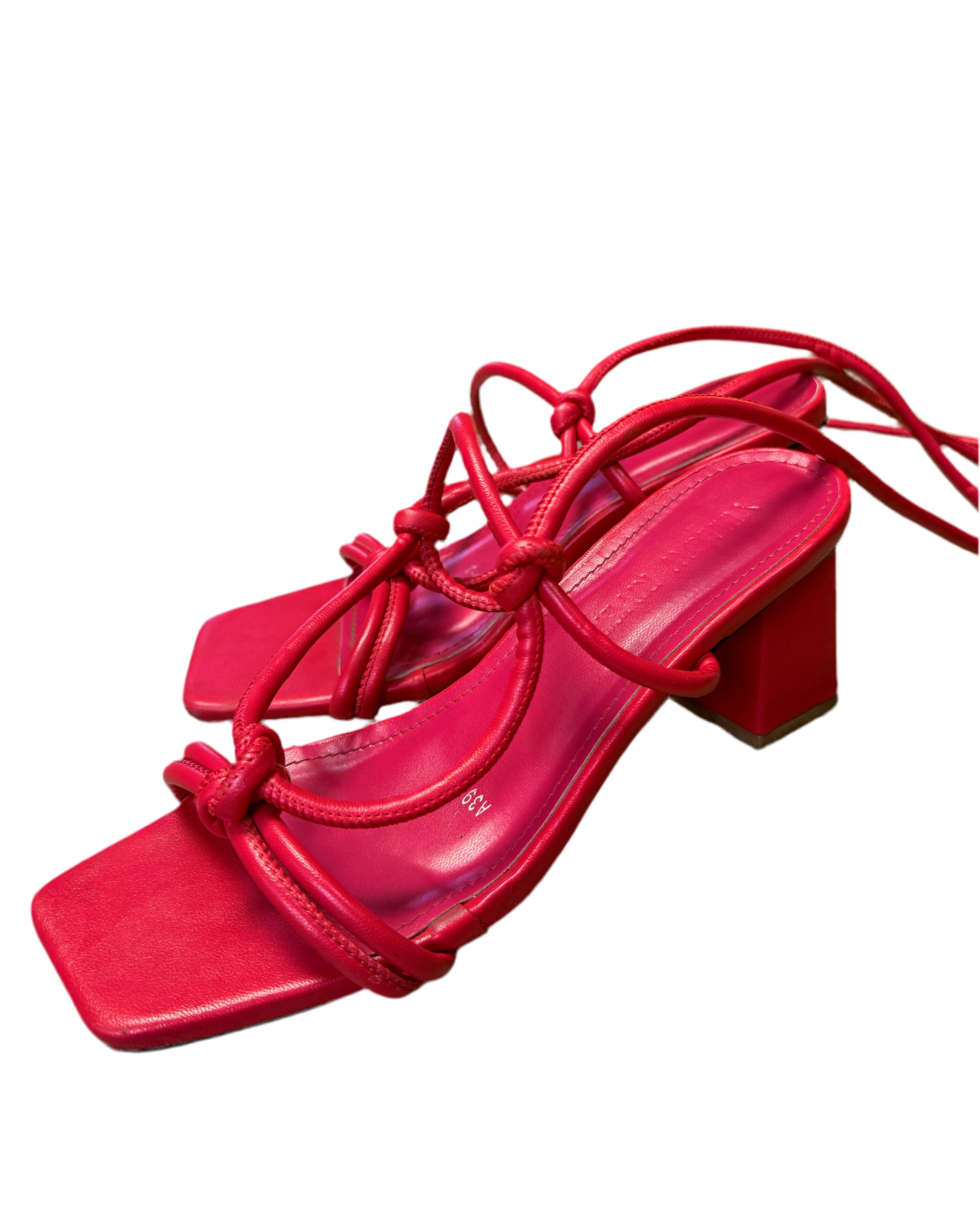 fat laces strappy sandals