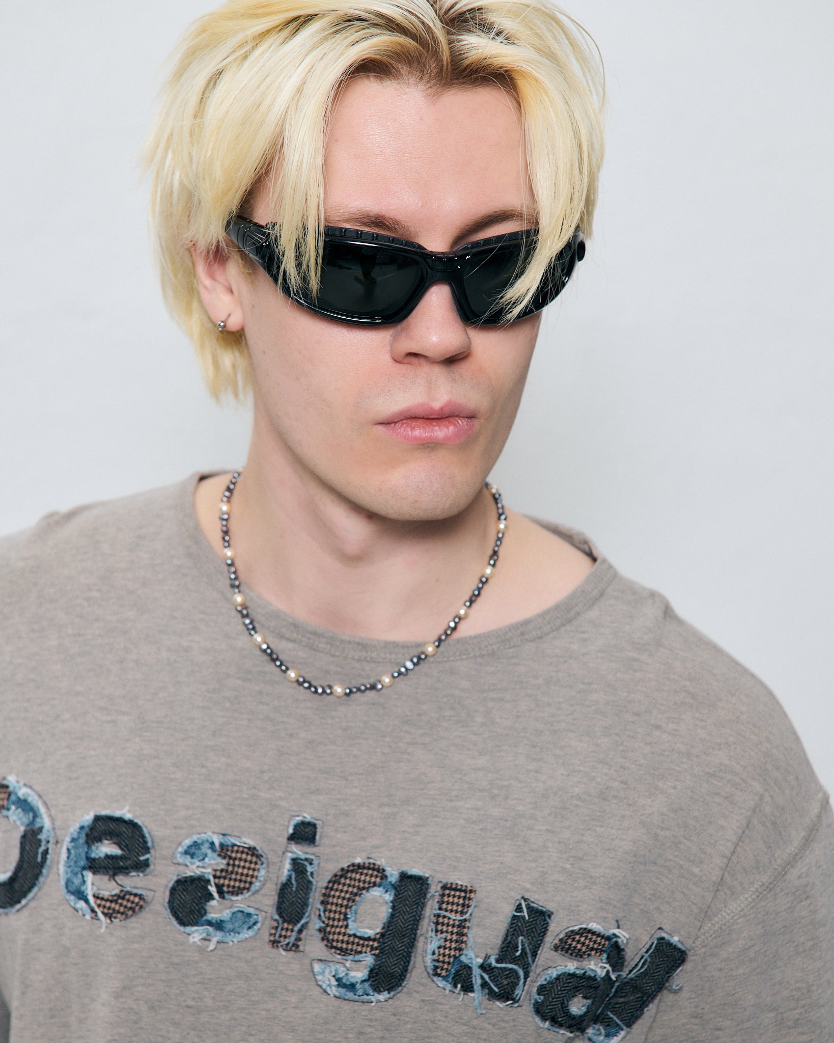 sporty wrap around sunglasses