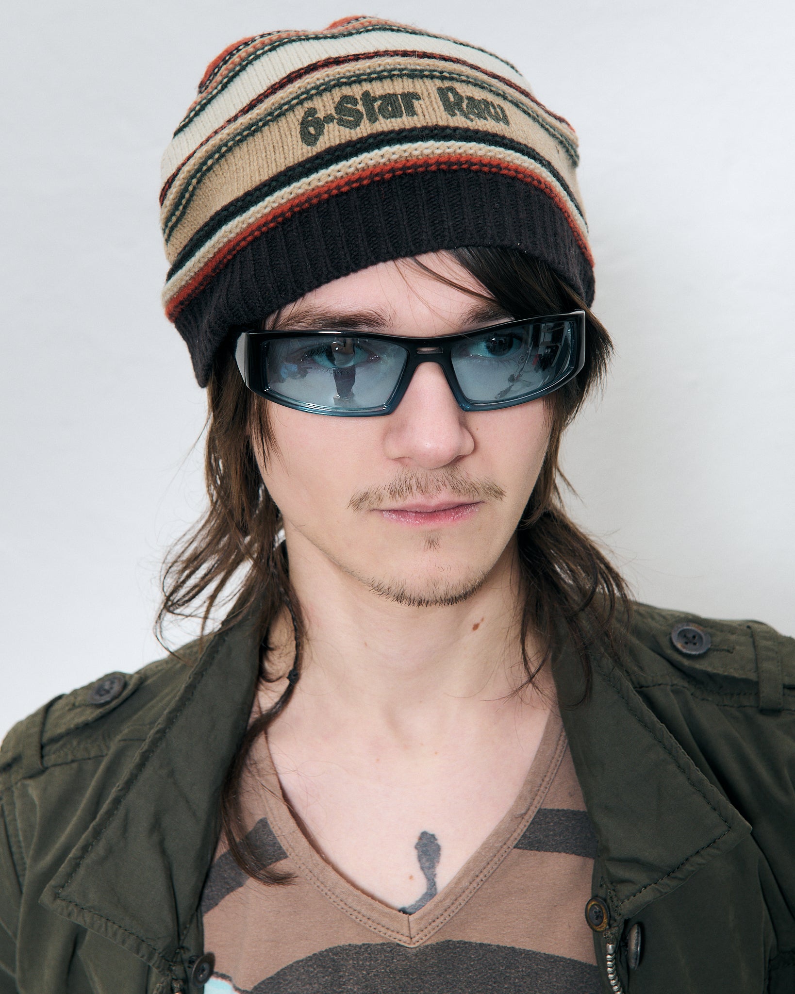 faded blue lens sunglasses