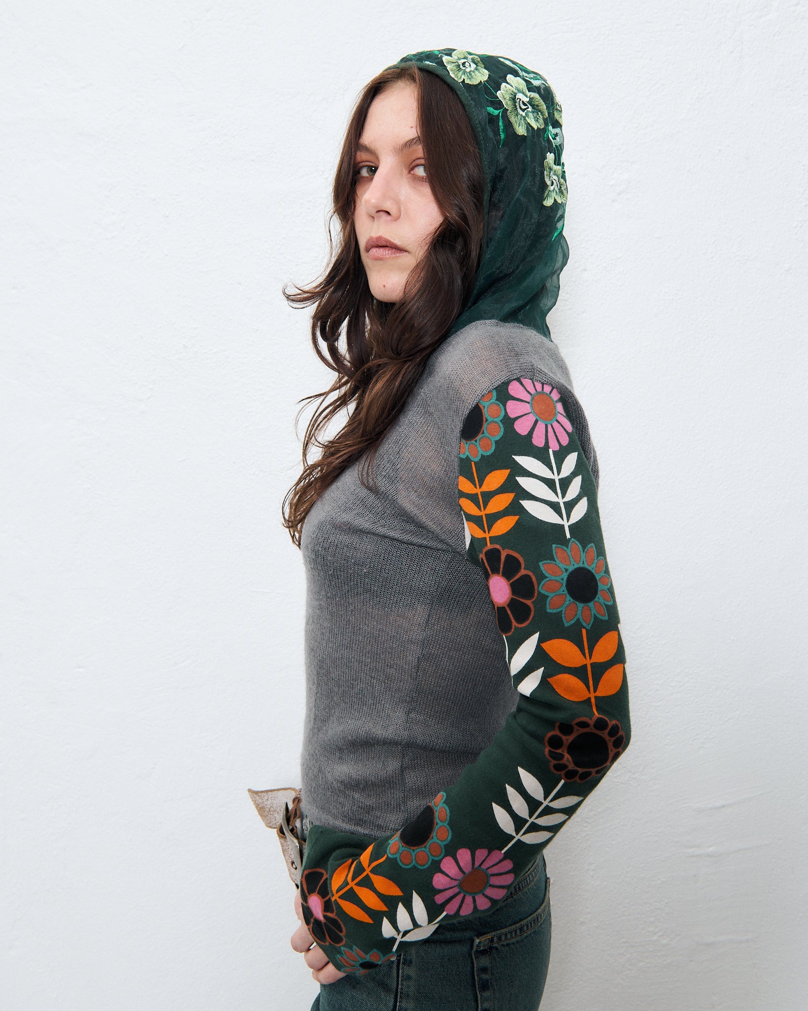 custo barcelona graphic hoodie
