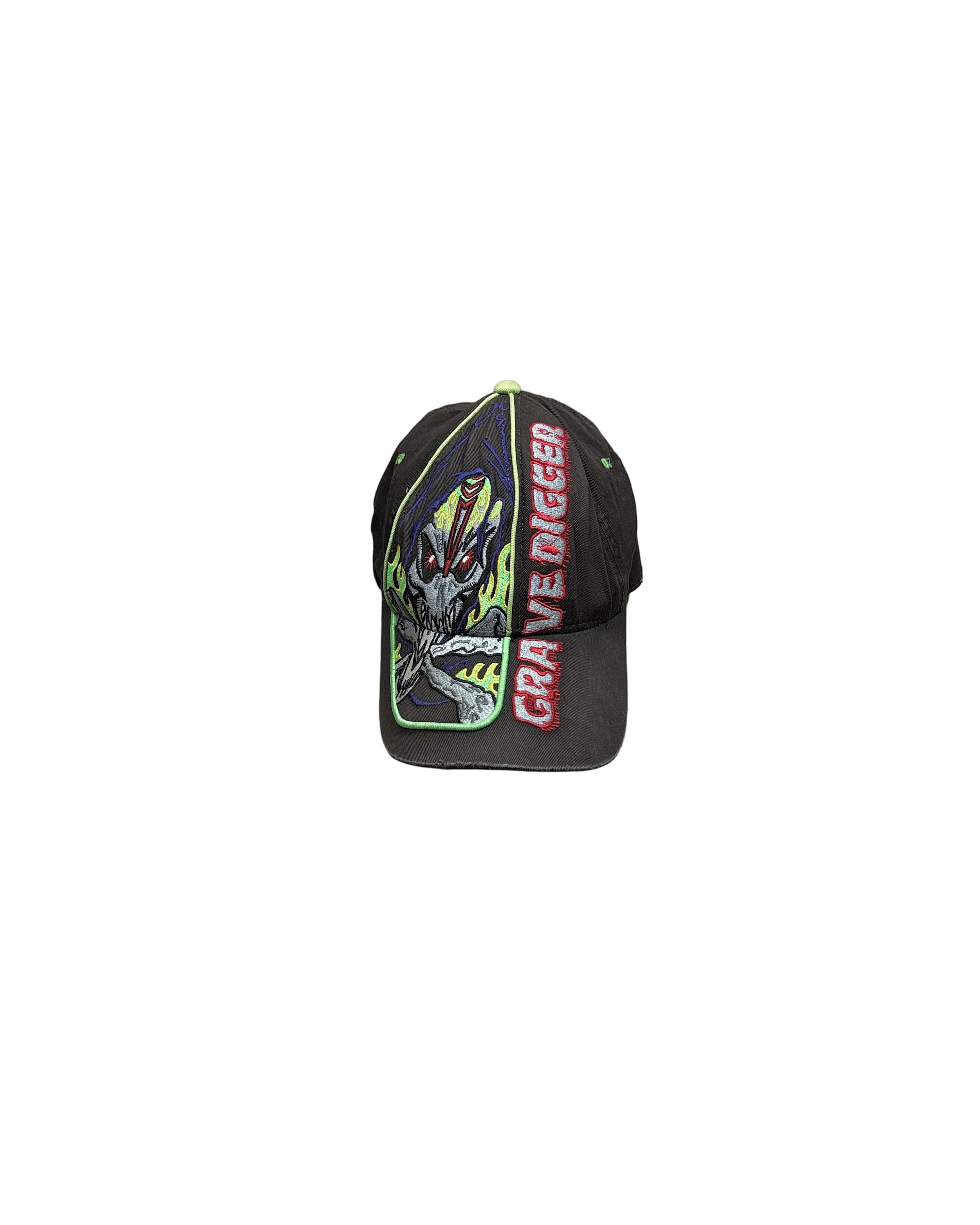gravedigger skull cotton cap