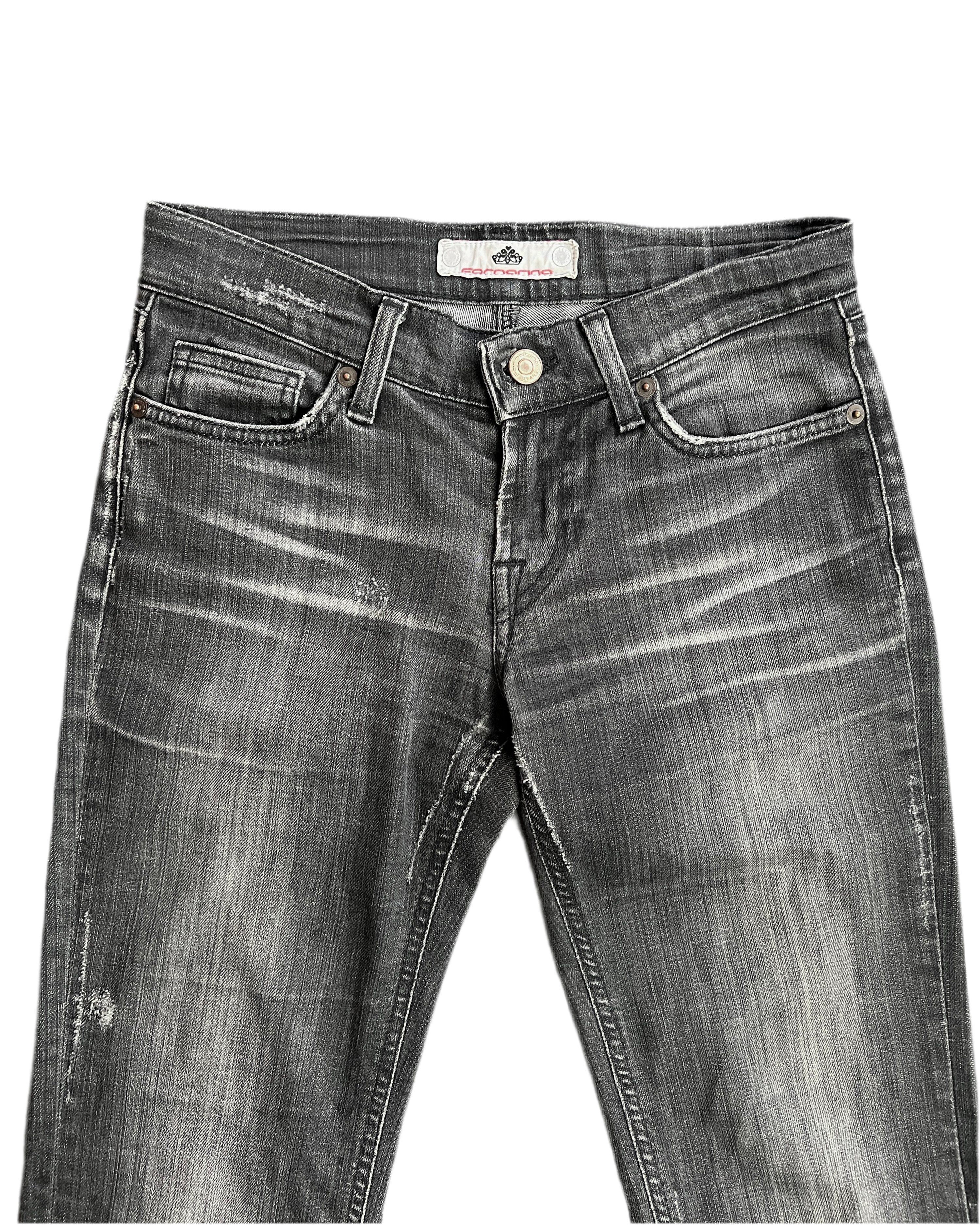 fornarina tight flared jeans