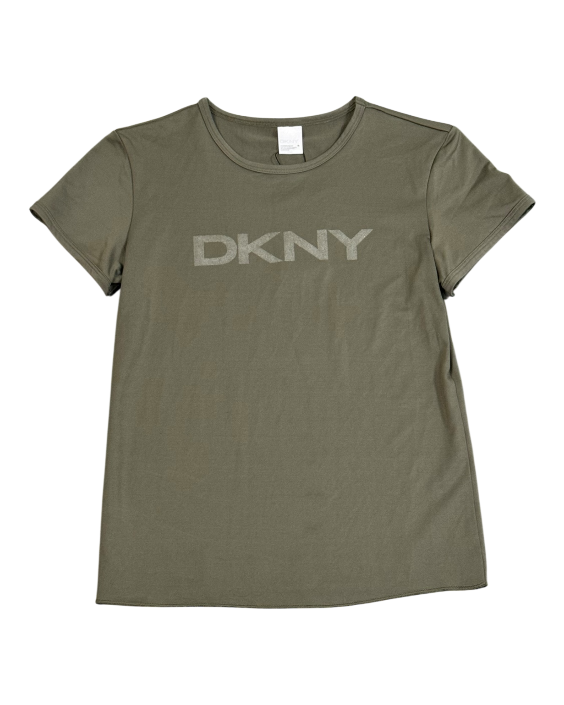 DKNY sporty logo tight t-shirt