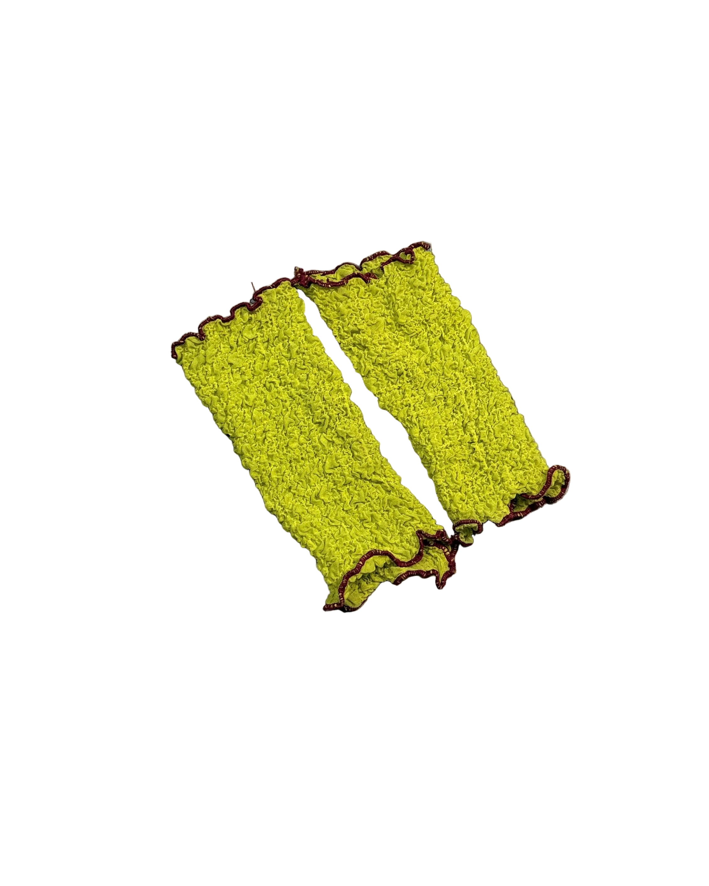 crinkle thin wristwarmers