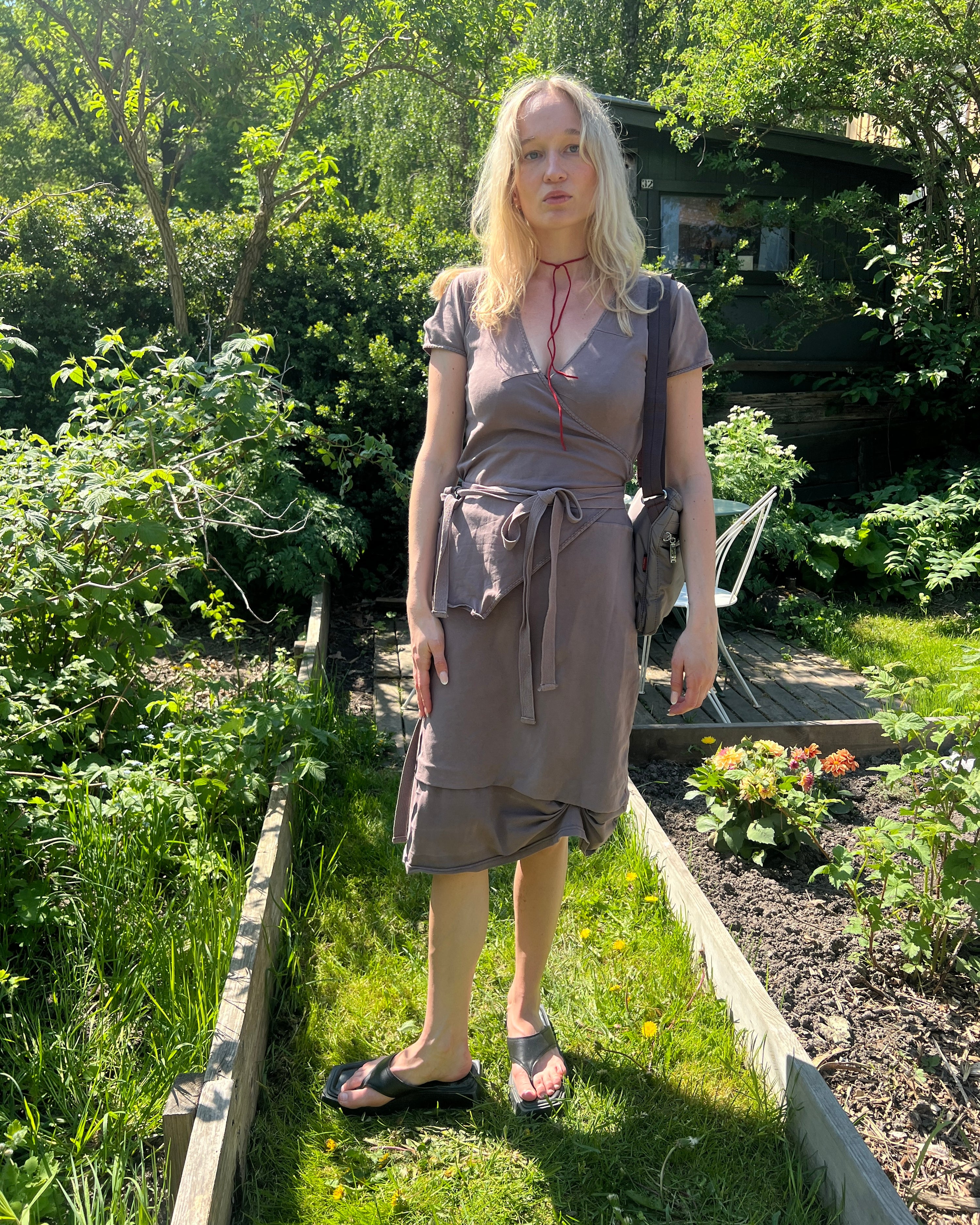 hunkydory wrap dress w straps