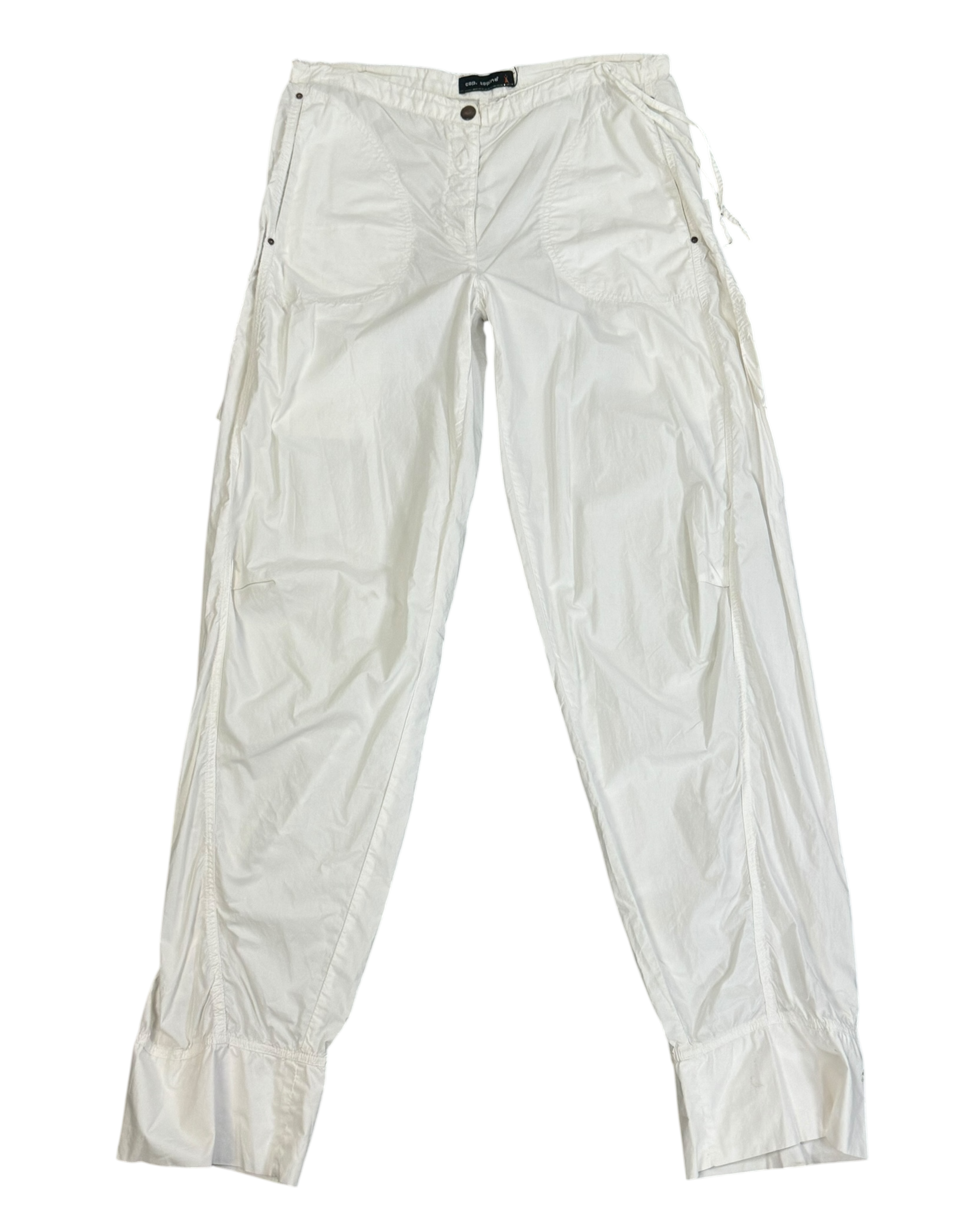 cop copine light cotton cargo trousers
