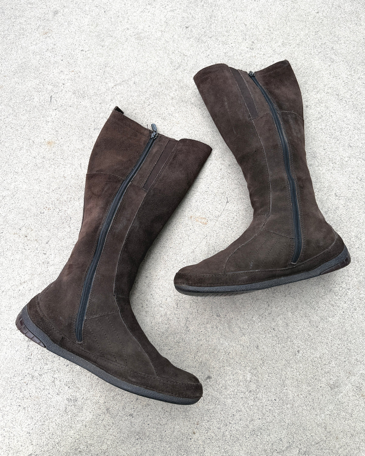 ESPRIT suede knee high boots