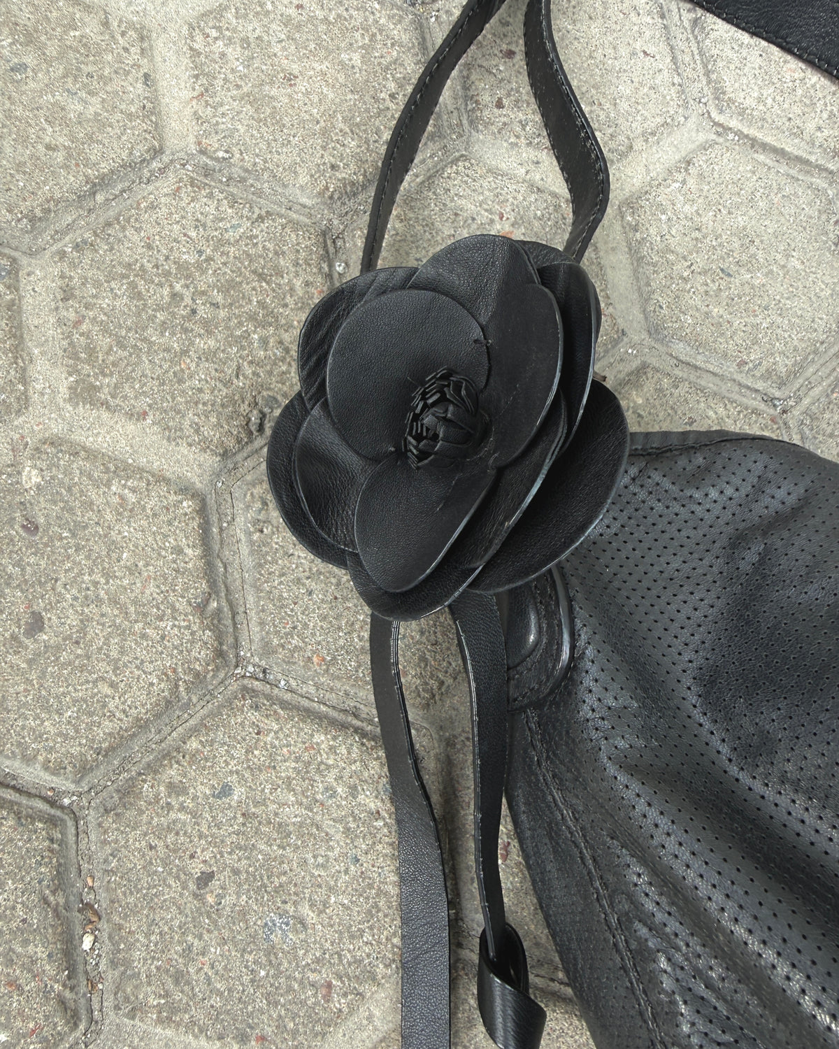 just cavalli leather shopper hobo bag