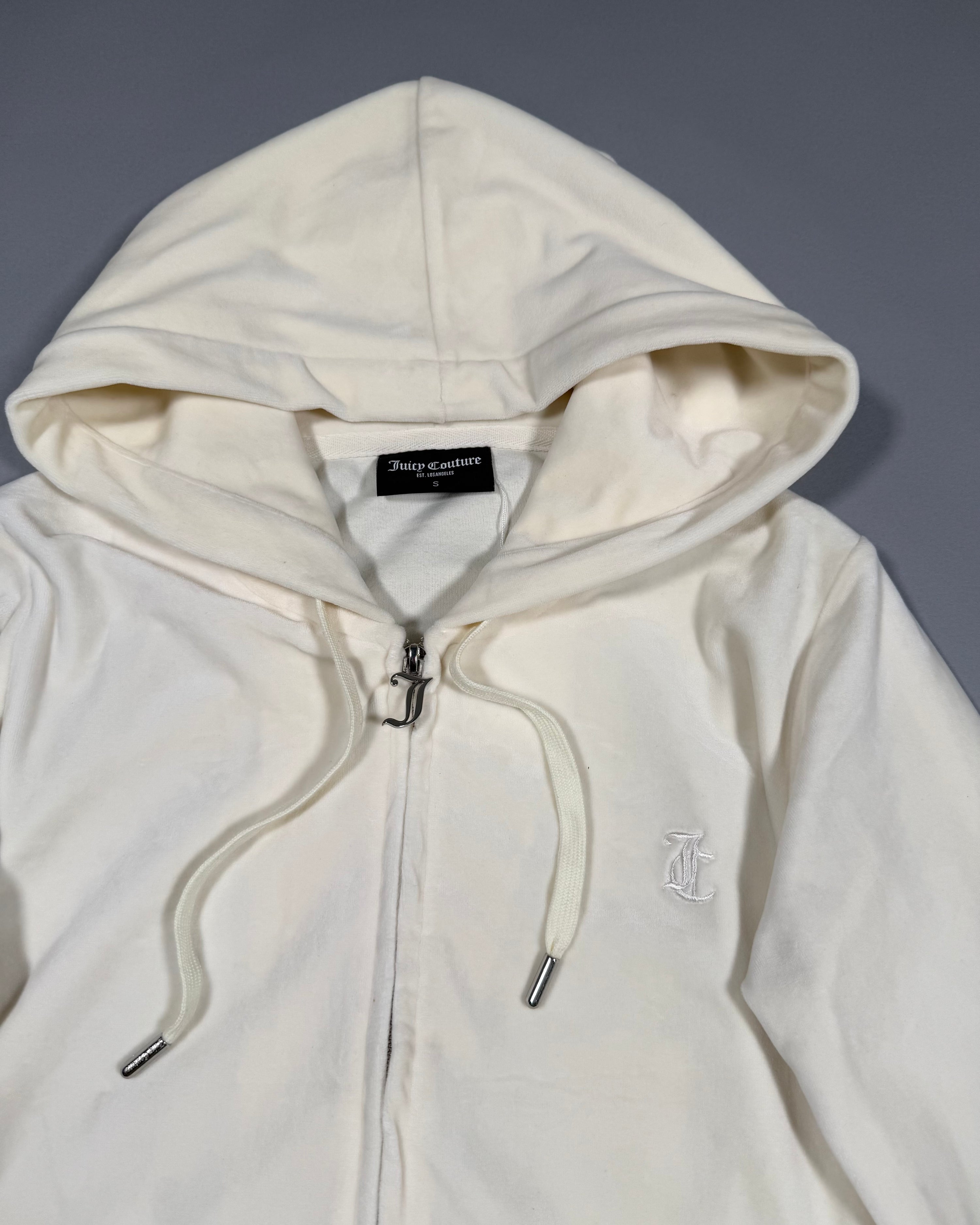 Juicy Couture supersoft velvet zip hoodie