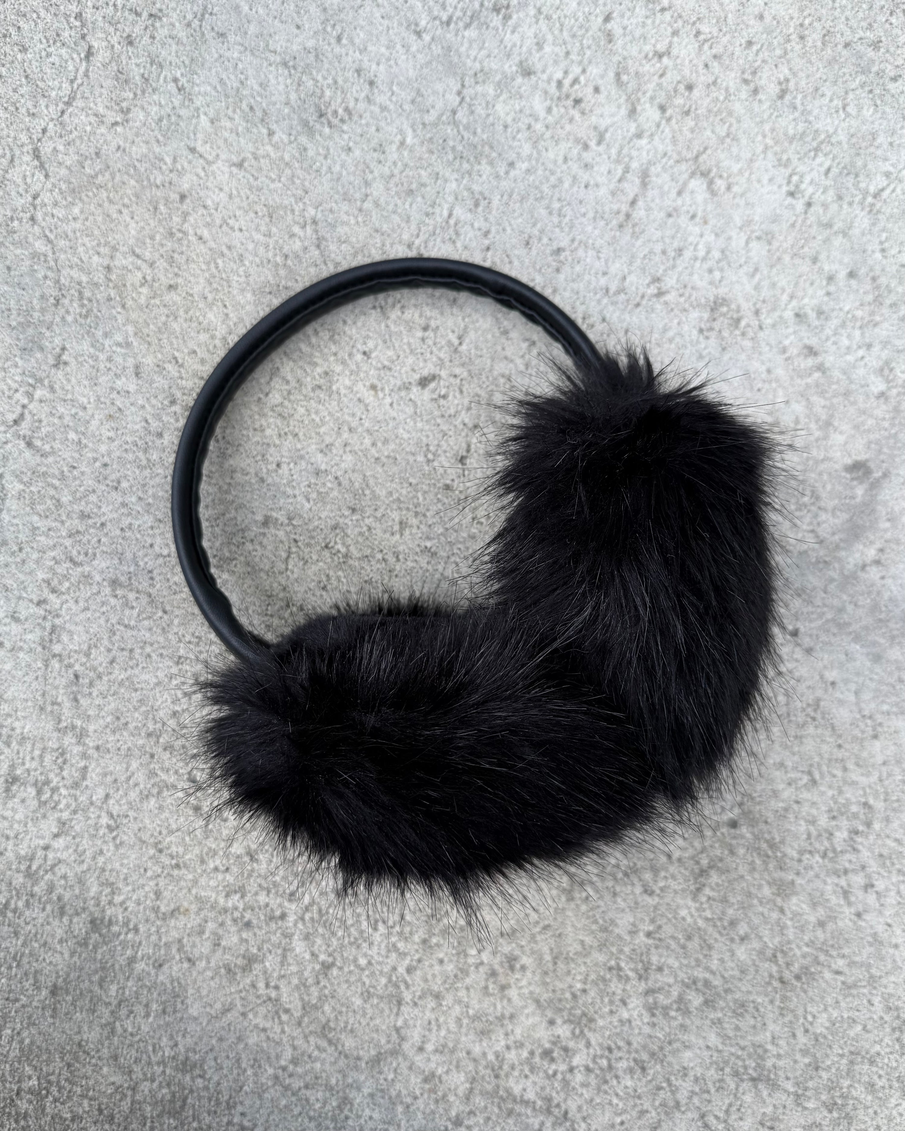 faux fur earmuffs