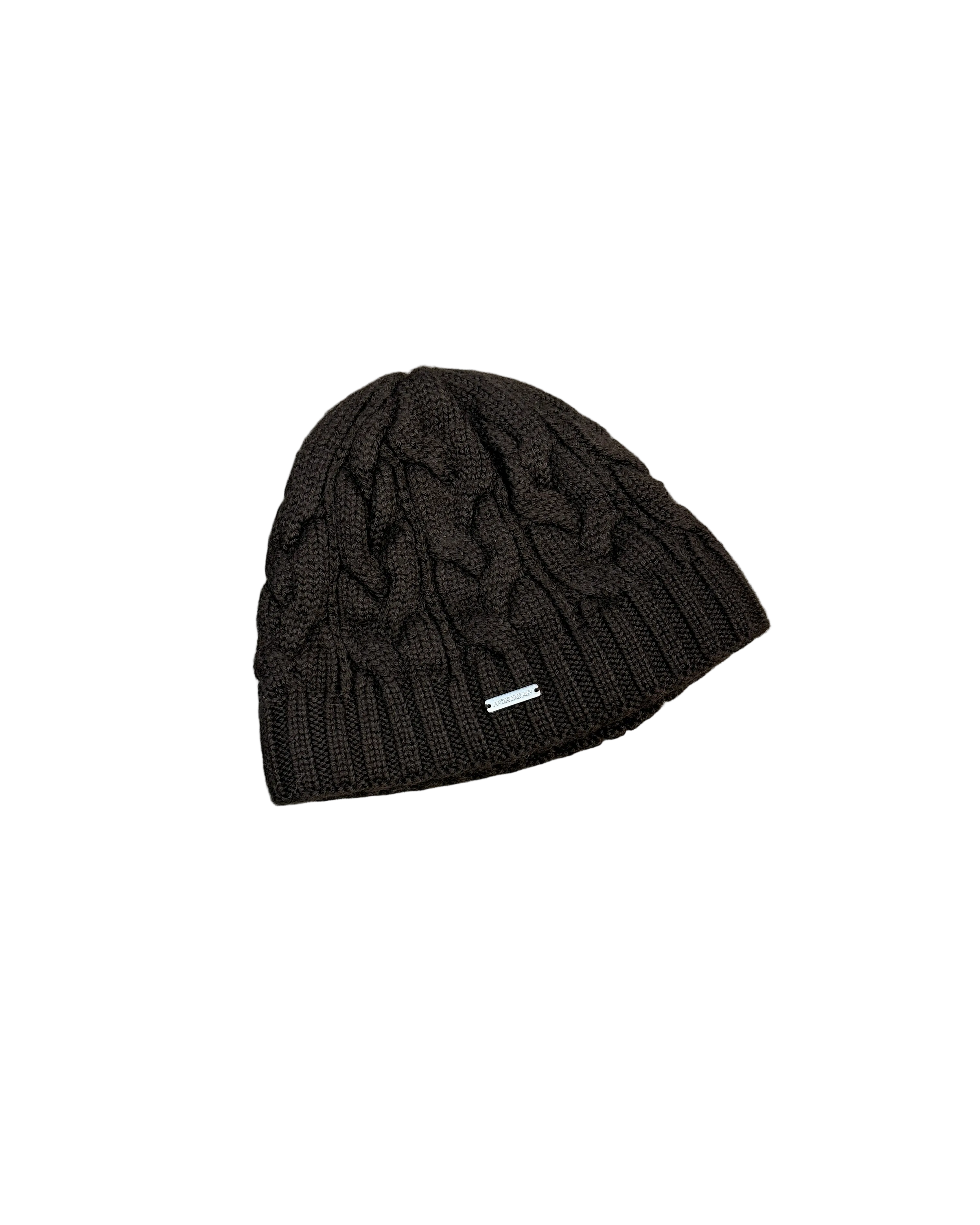 nordcap wool cable knit beanie