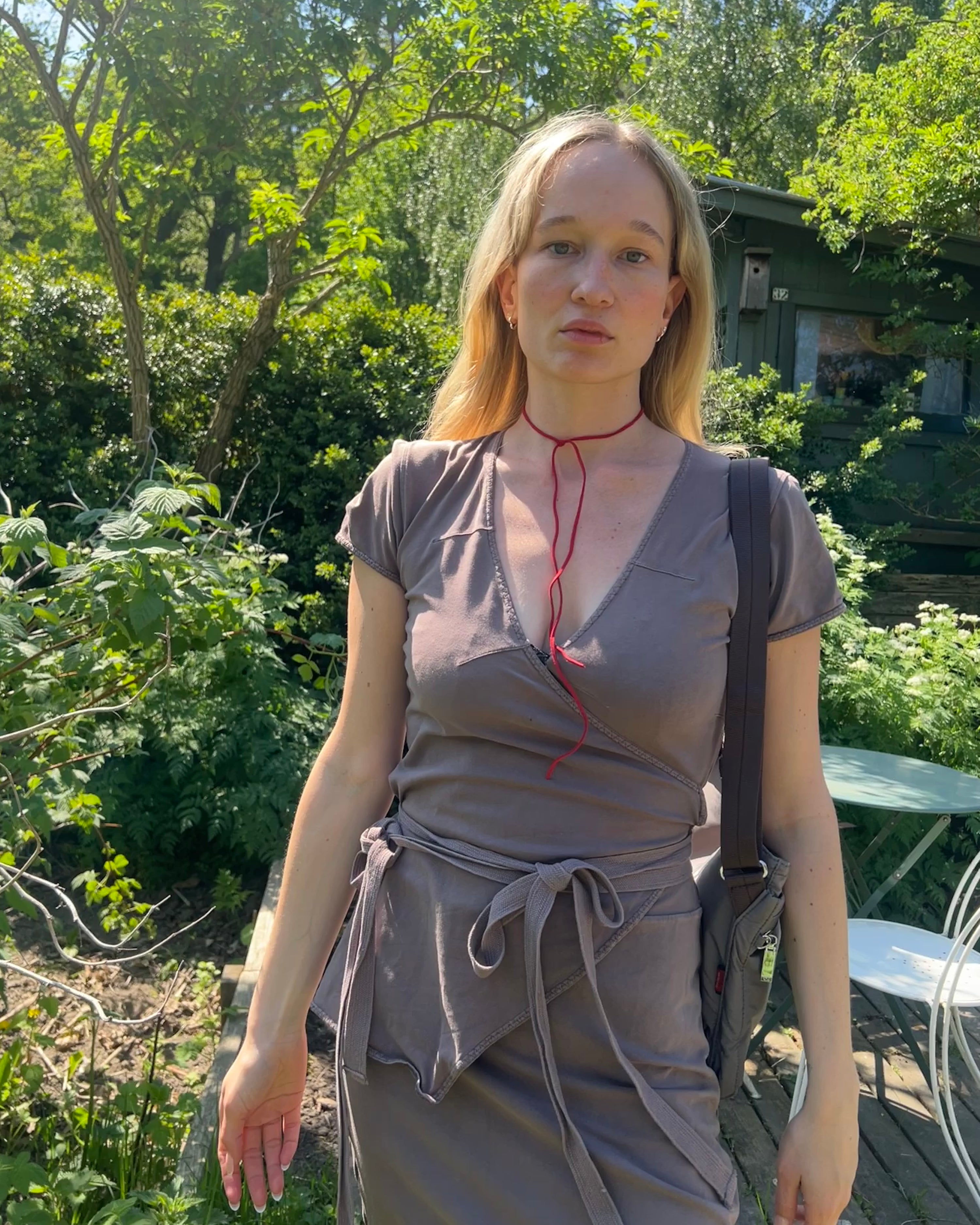 hunkydory wrap dress w straps