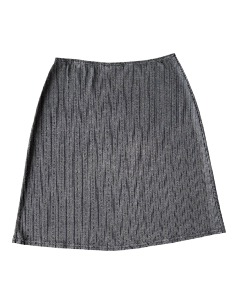 pointelle jersey knee skirt