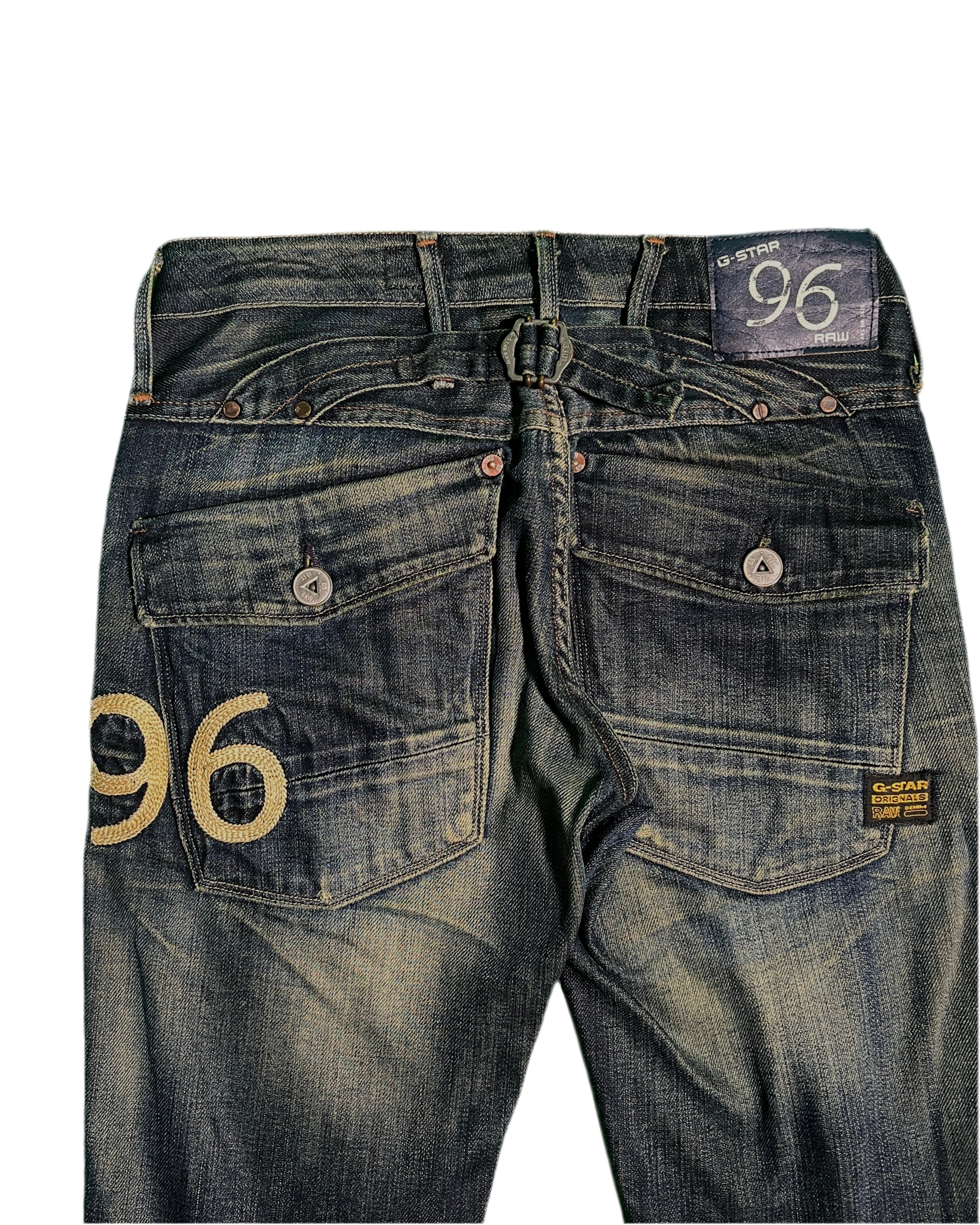 G Star 96 carrot fit and slim leg jeans