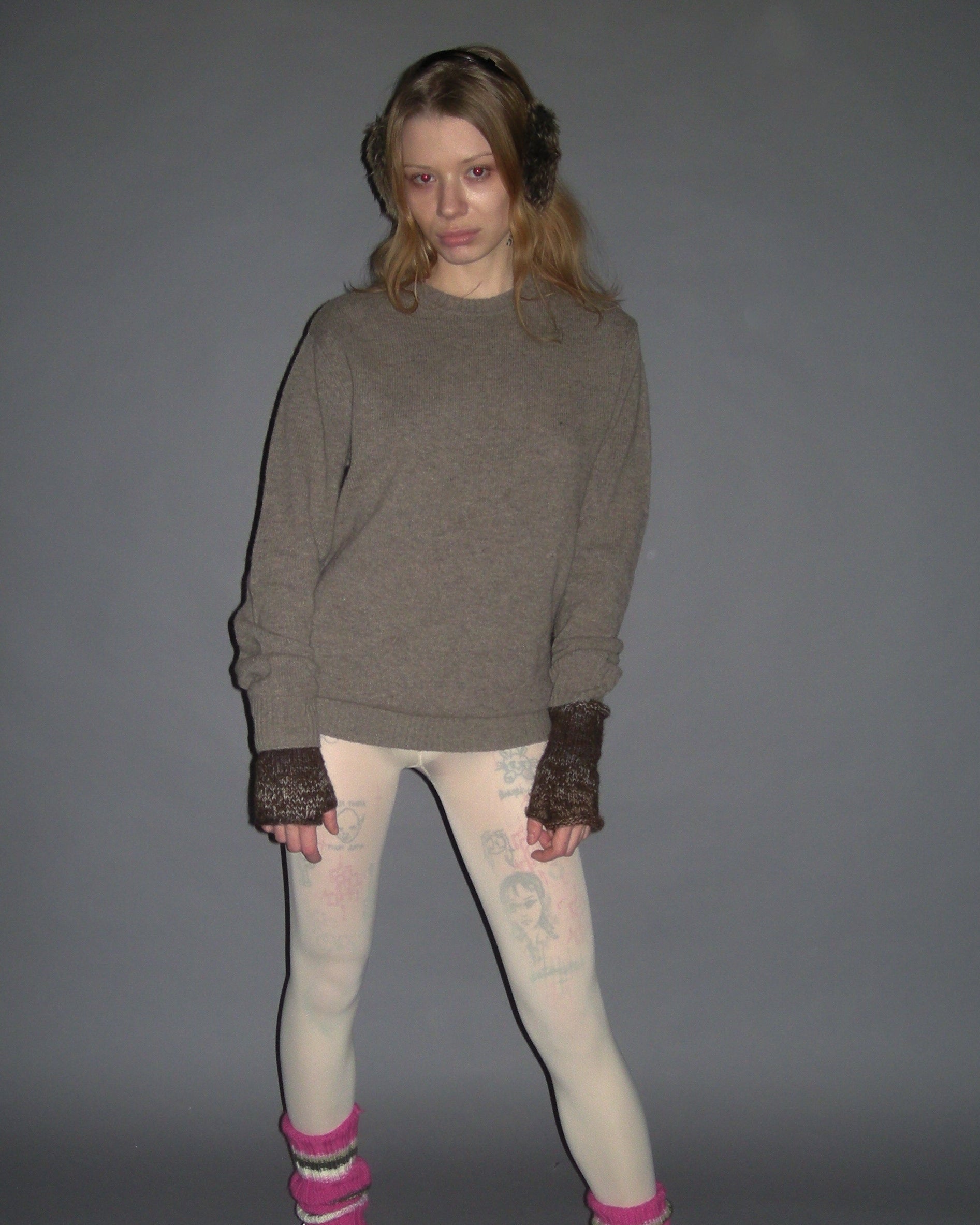 wool crew neck sweater