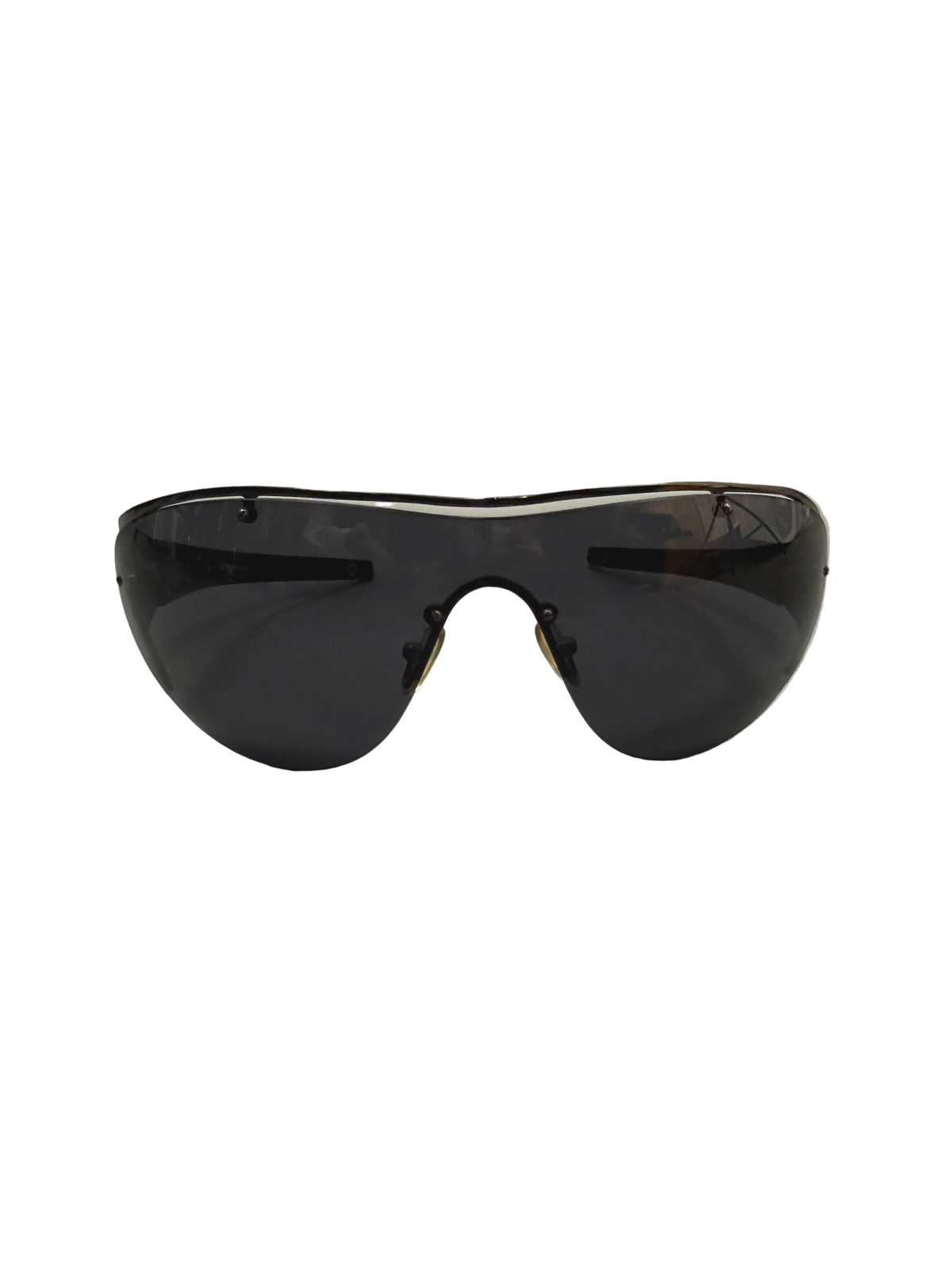 Pilgrim unibrow sporty frameless sunglasses