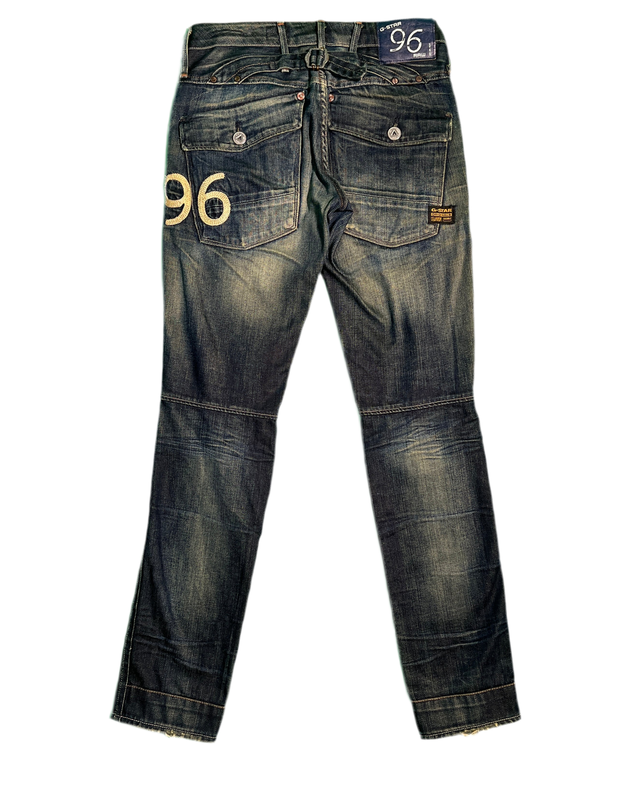 G Star 96 carrot fit and slim leg jeans