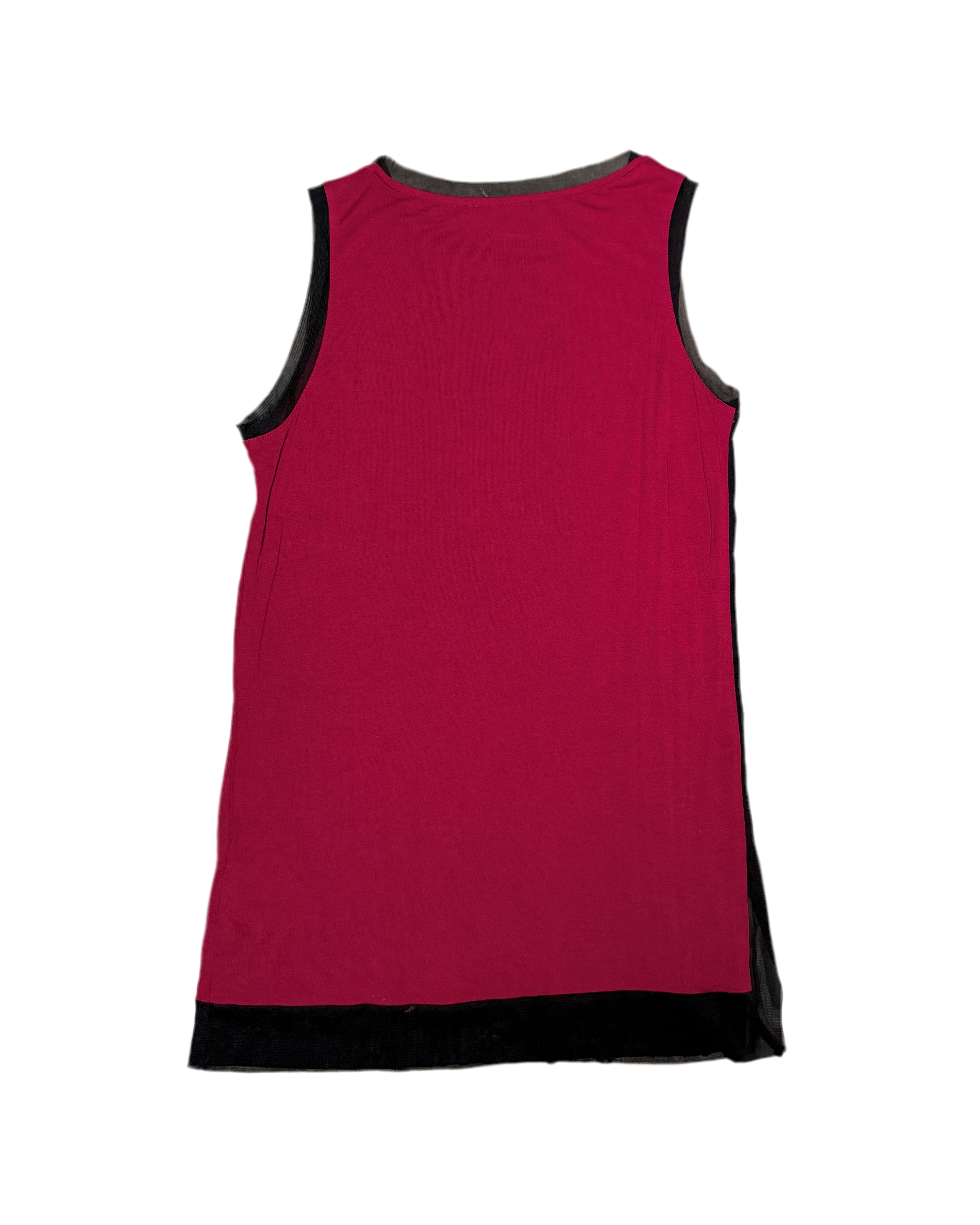 sisley tank top w mesh edge