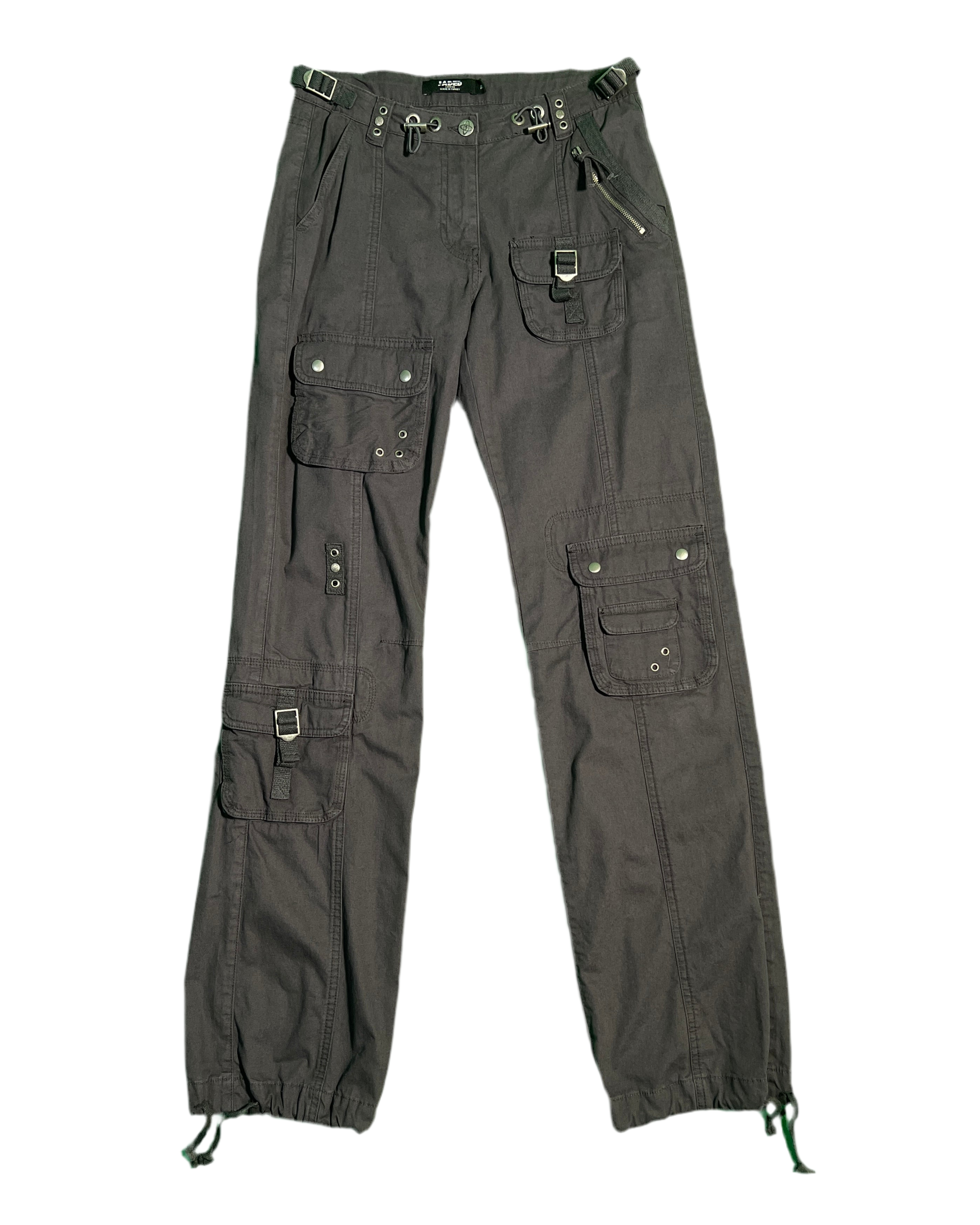 Jaded London cotton cargo trousers