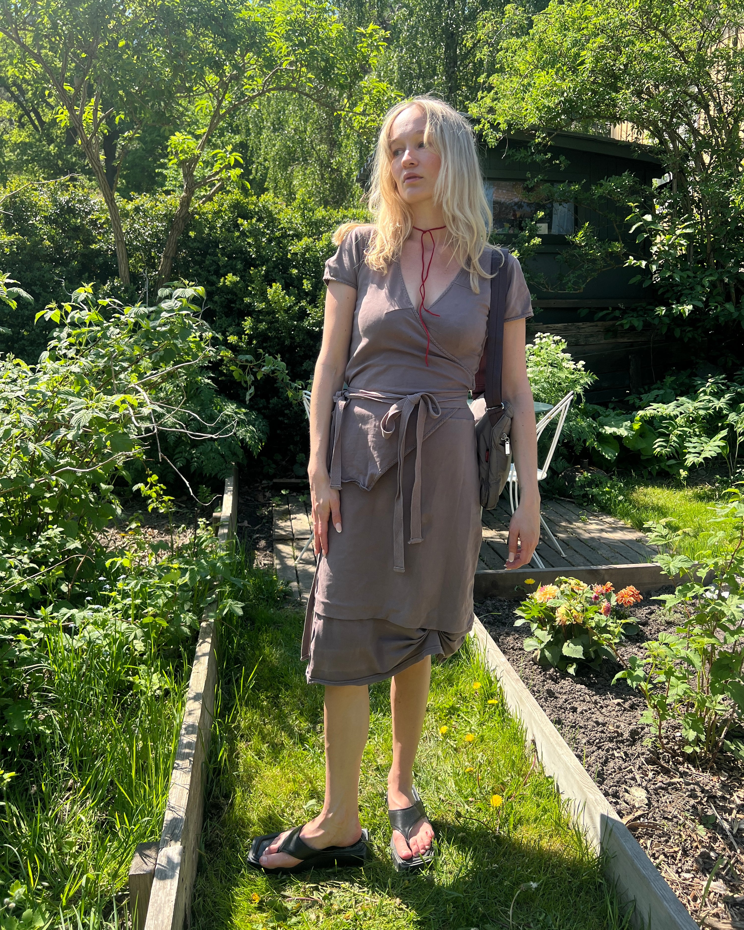 hunkydory wrap dress w straps