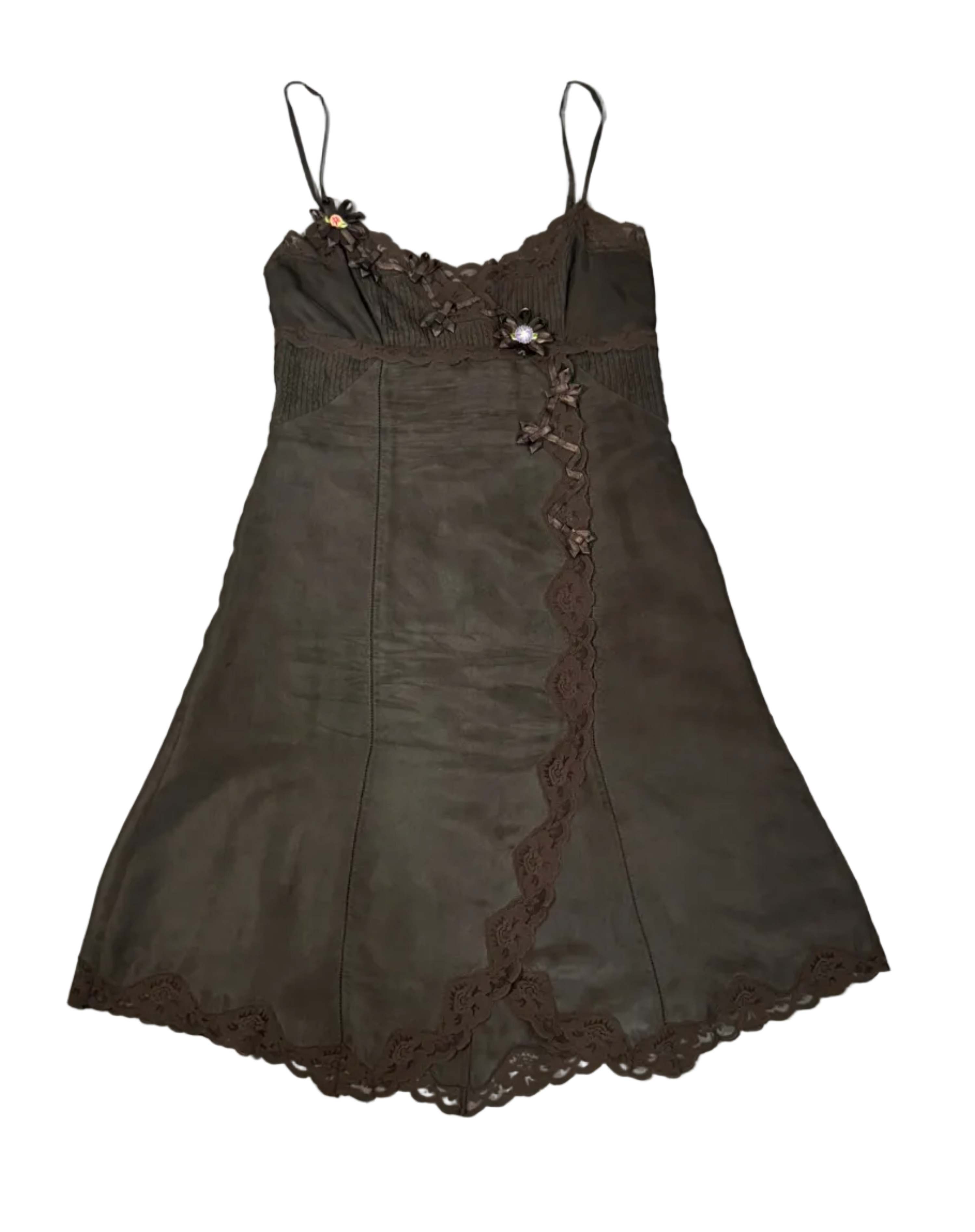 karen miller 100% silk slip dress