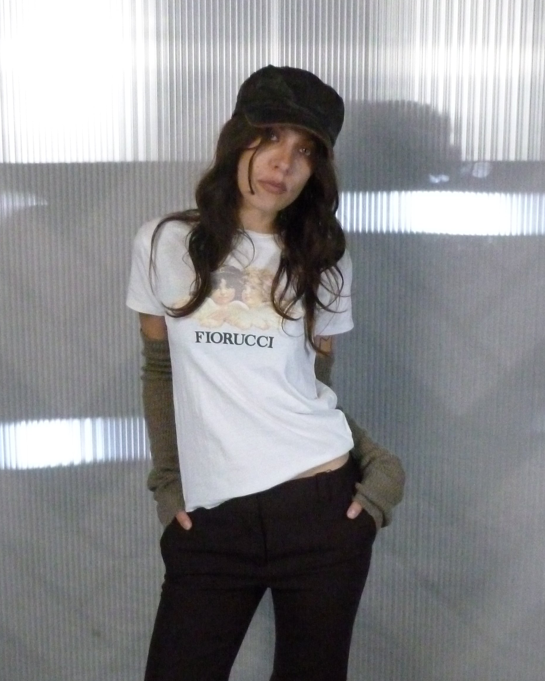 Fiorucci angels logo t-shirt