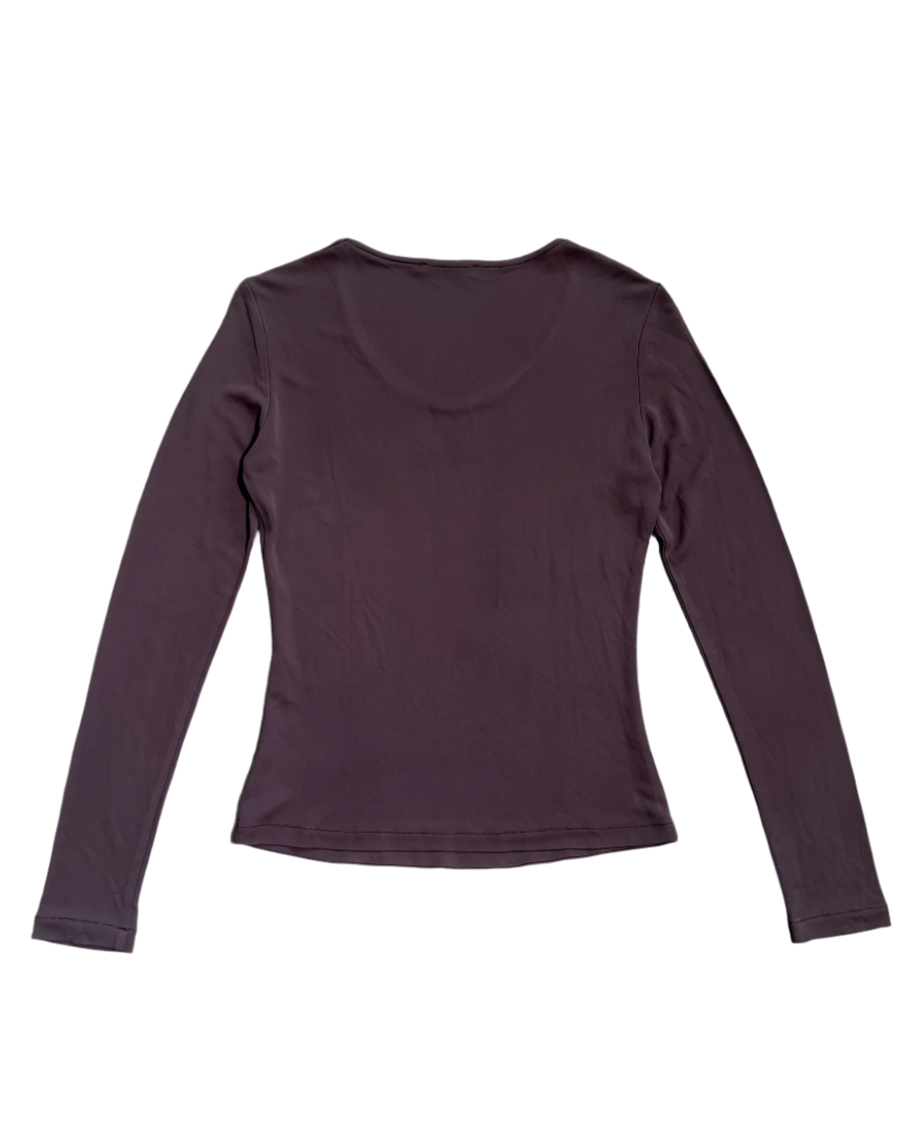clean rayon long sleeve top