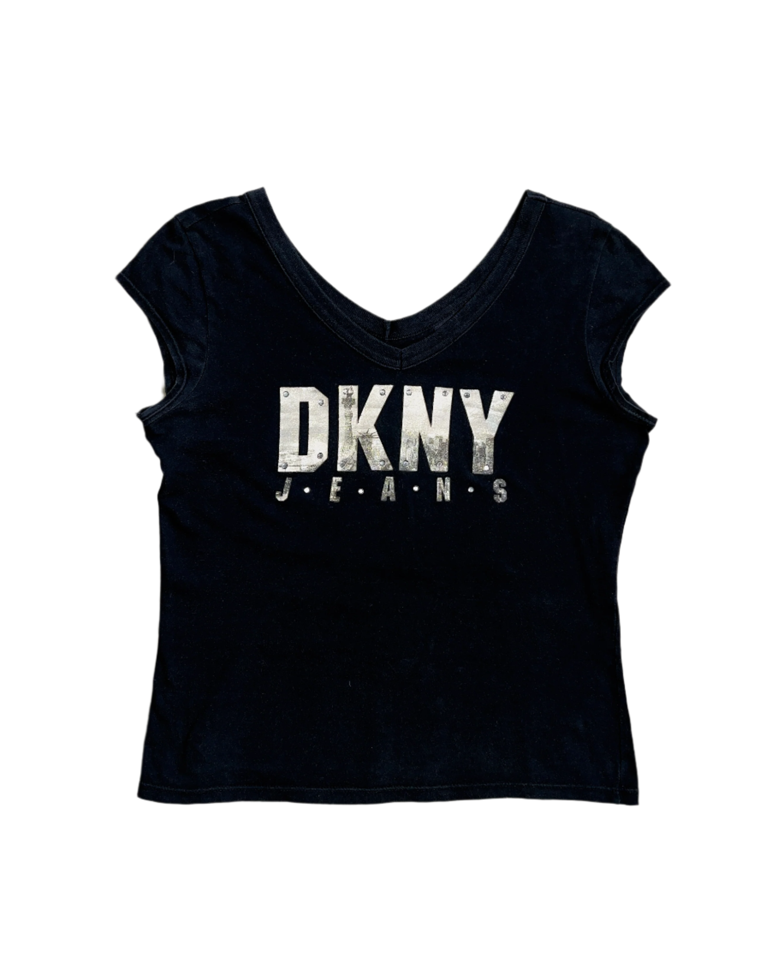DKNY city rhinestones t-shirt