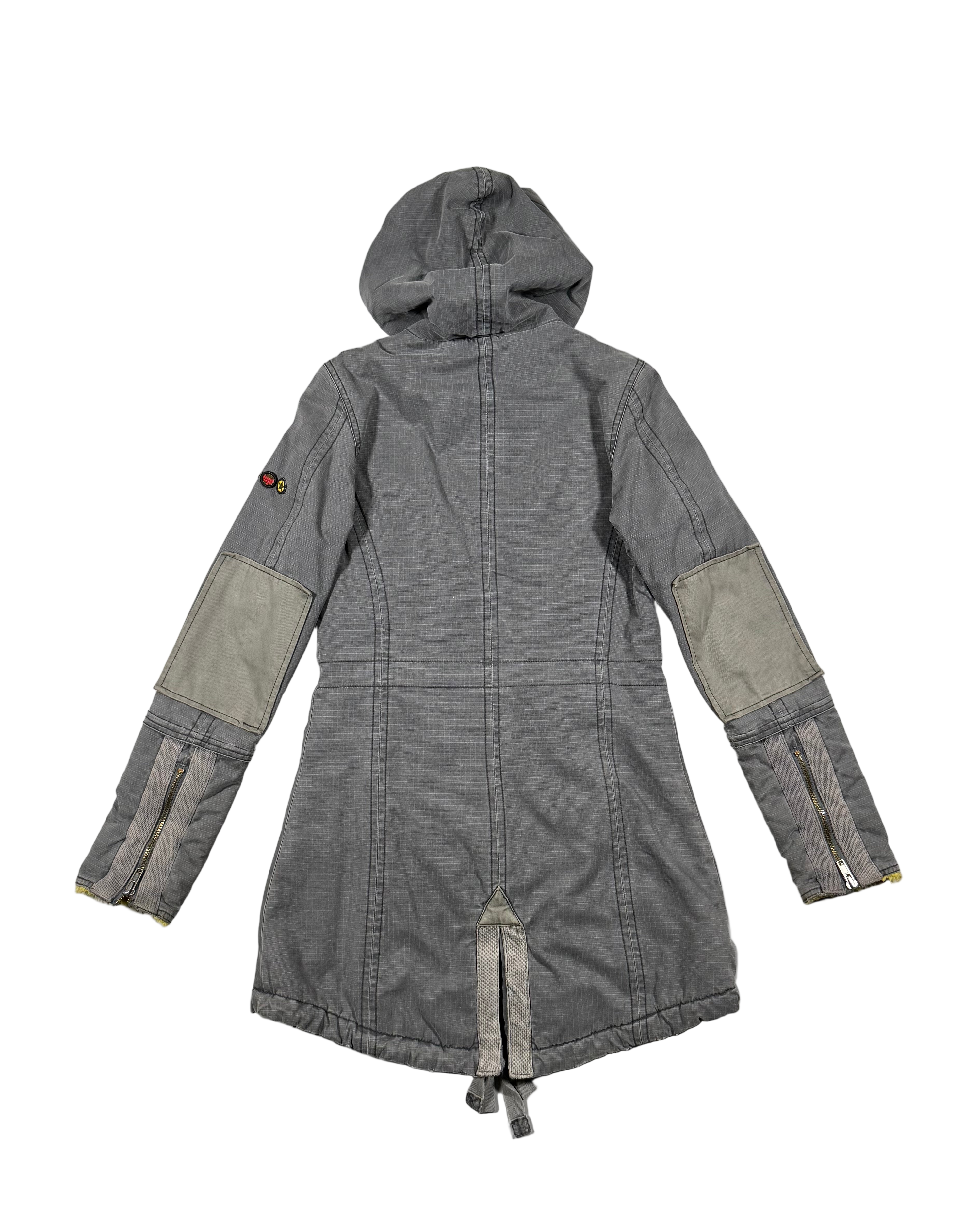 Miss Sixty parka jacket w teddy hood
