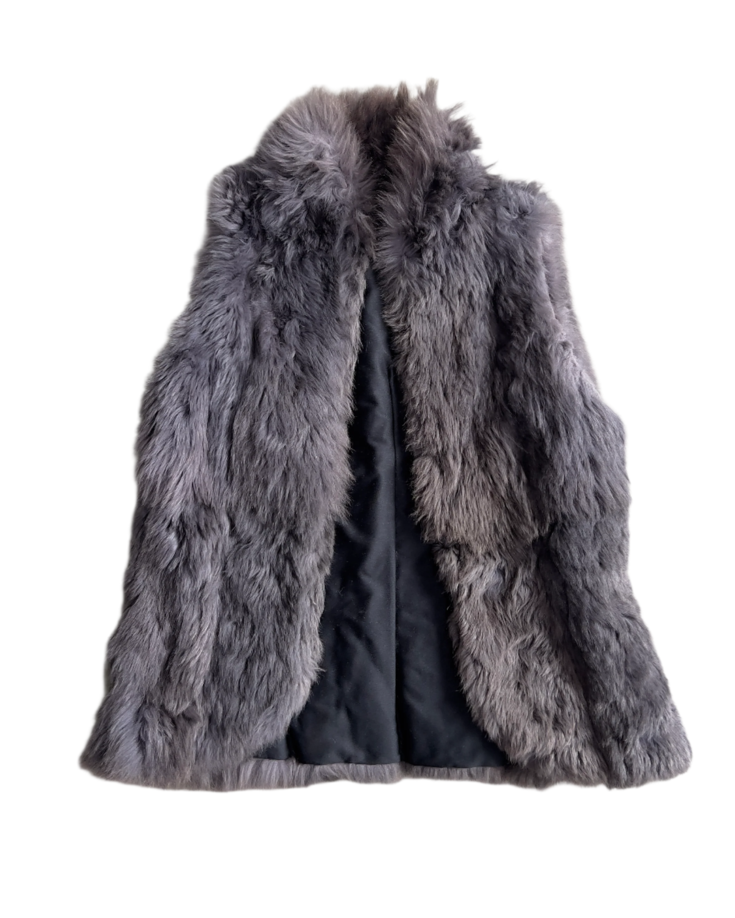 italian vintage fur vest