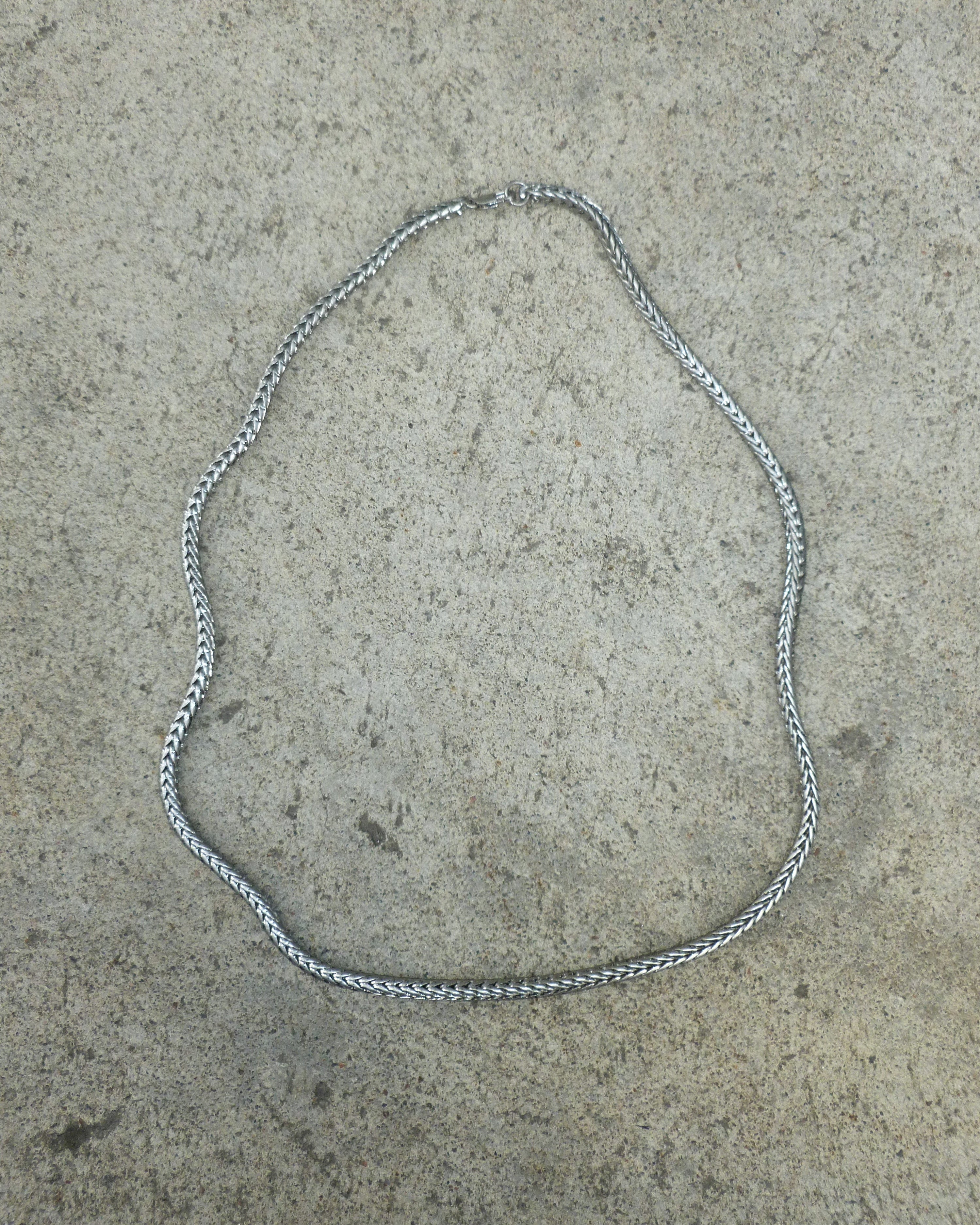 wheat chain necklace