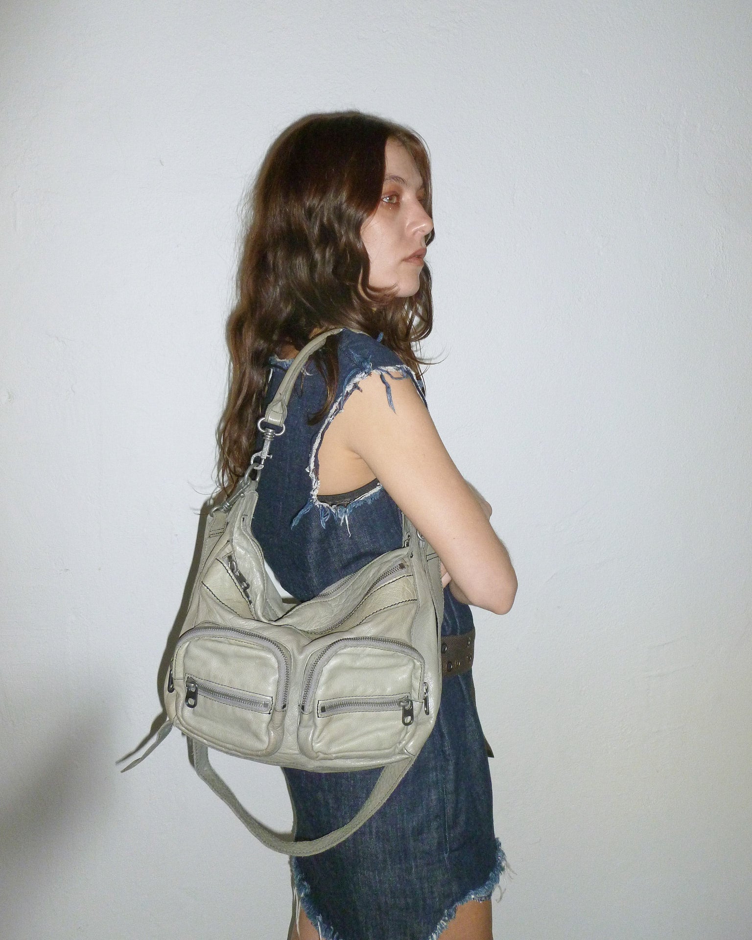 Liebeskind Berlin leather bucket shoulder bag