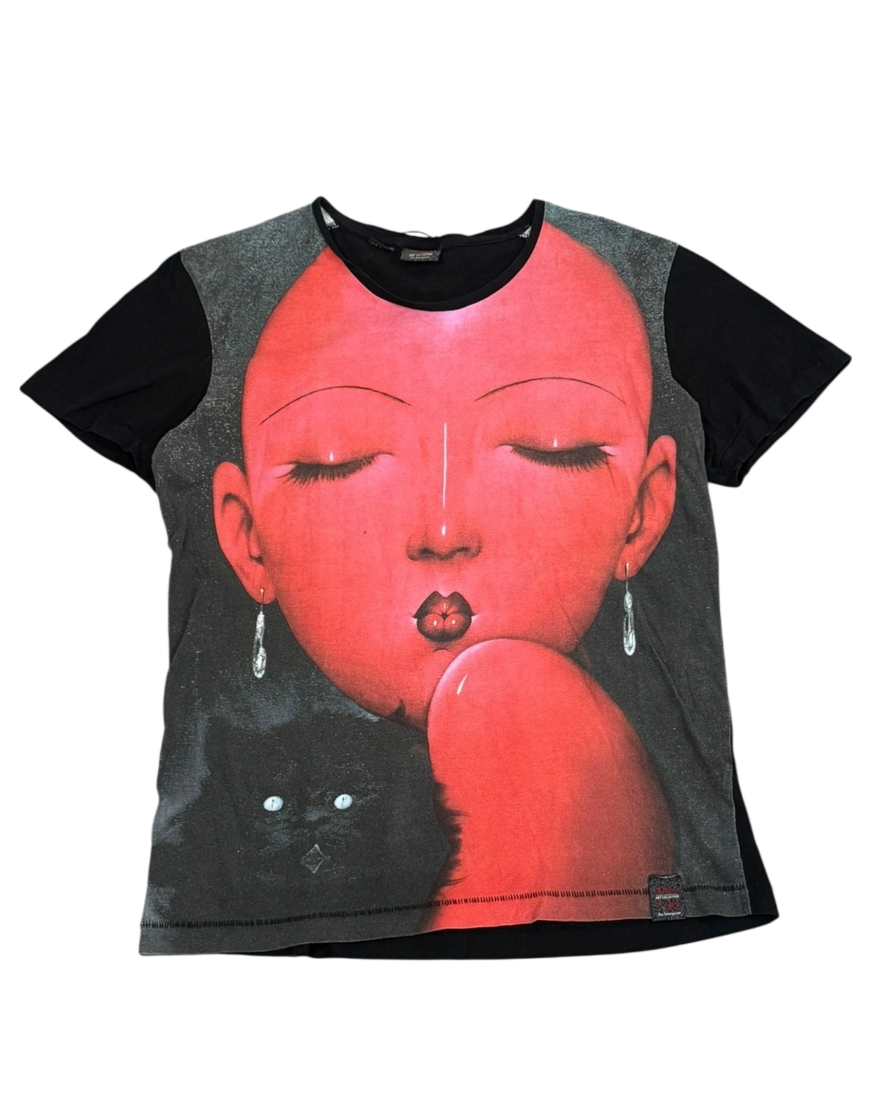 s.oliver 20s girl 'qiu shengxian' printed t-shirt