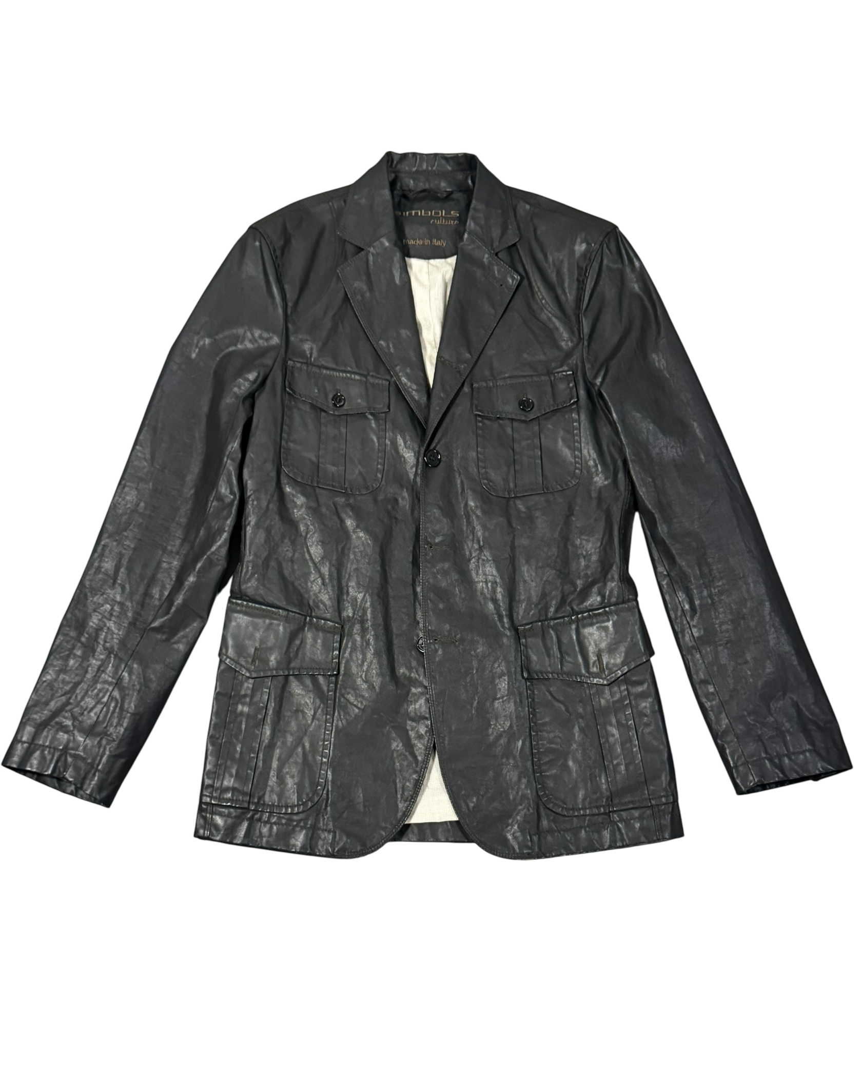 waxed cotton light safari jacket
