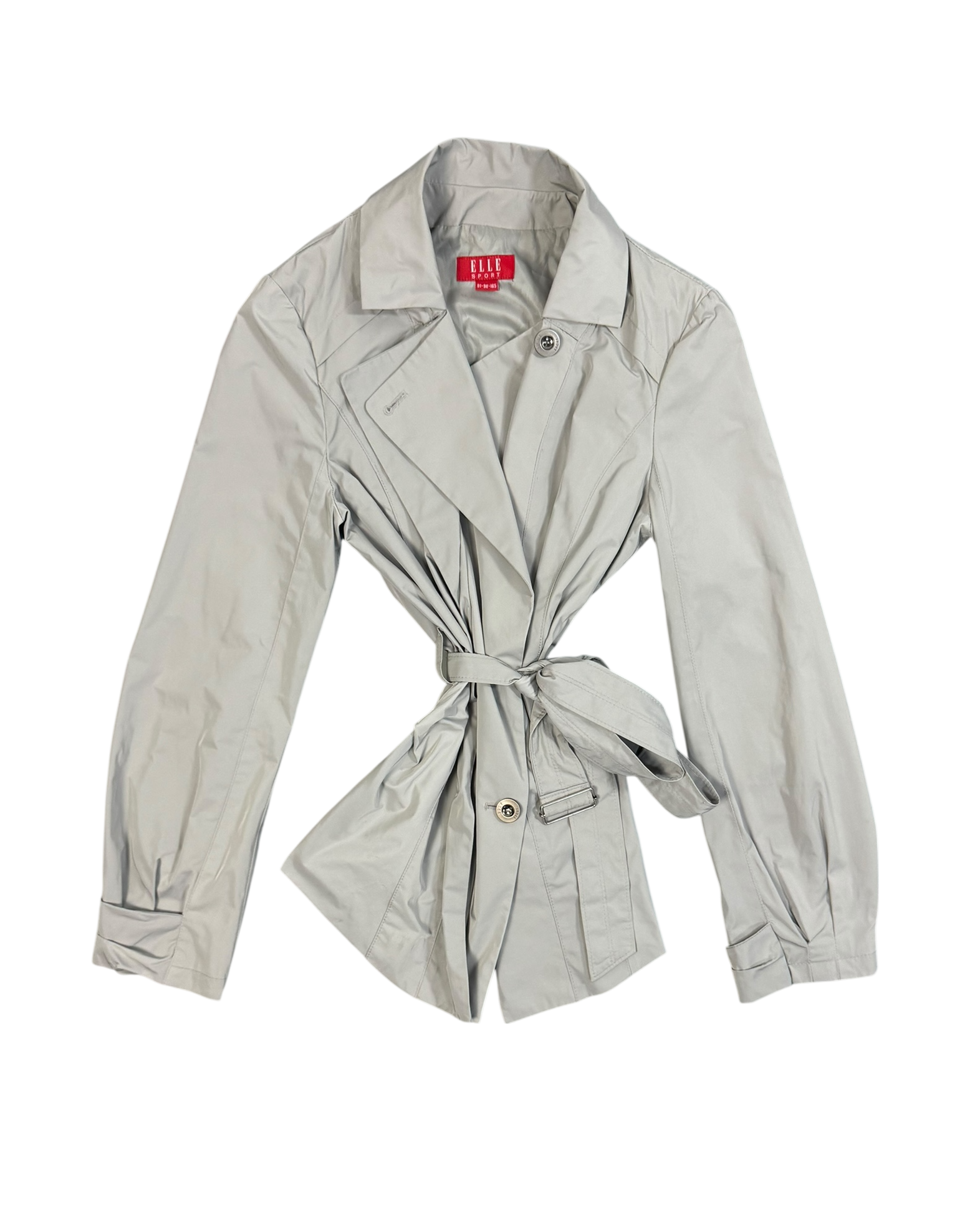 Elle sporty trench short jacket