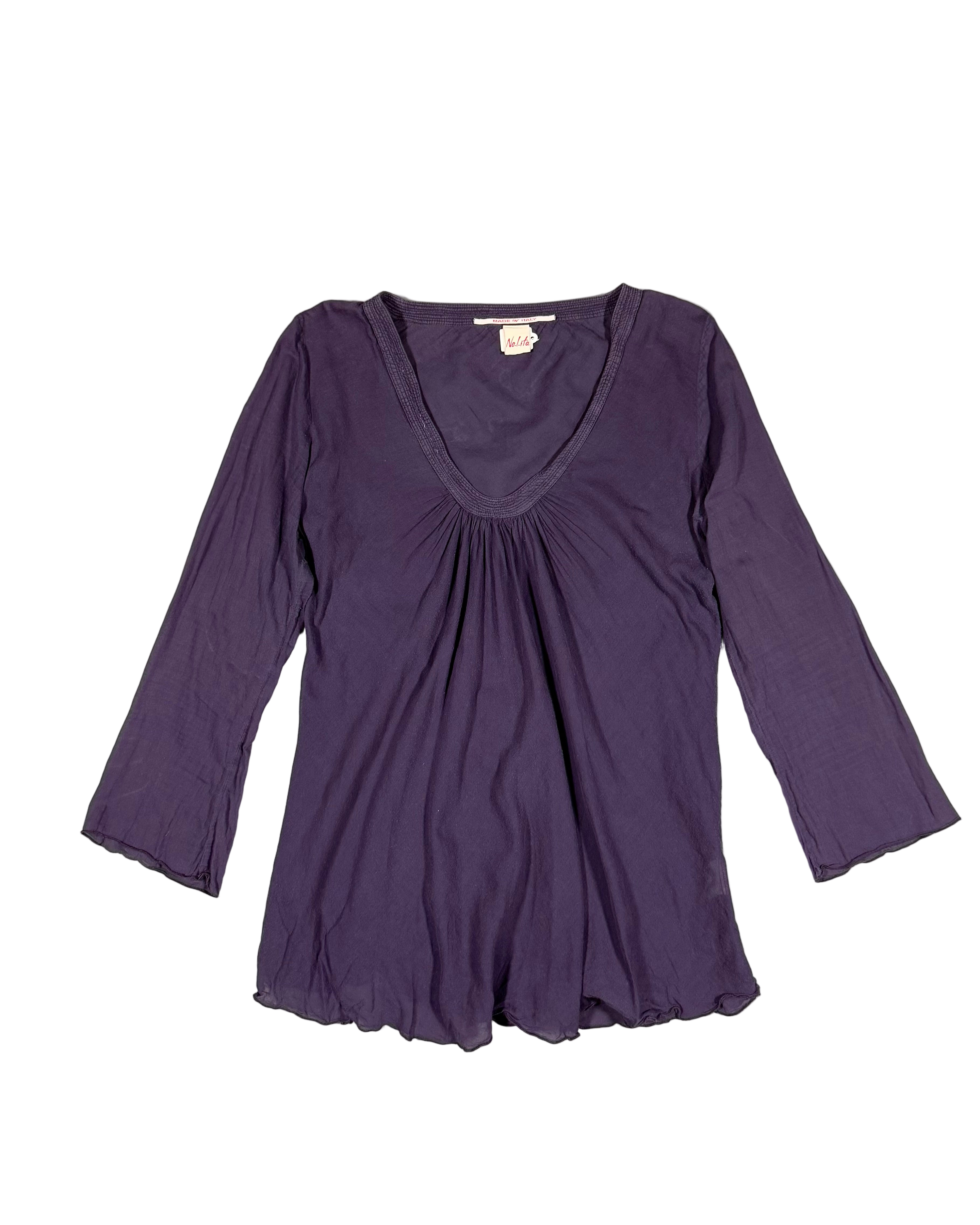 Nolita cotton tunic blouse