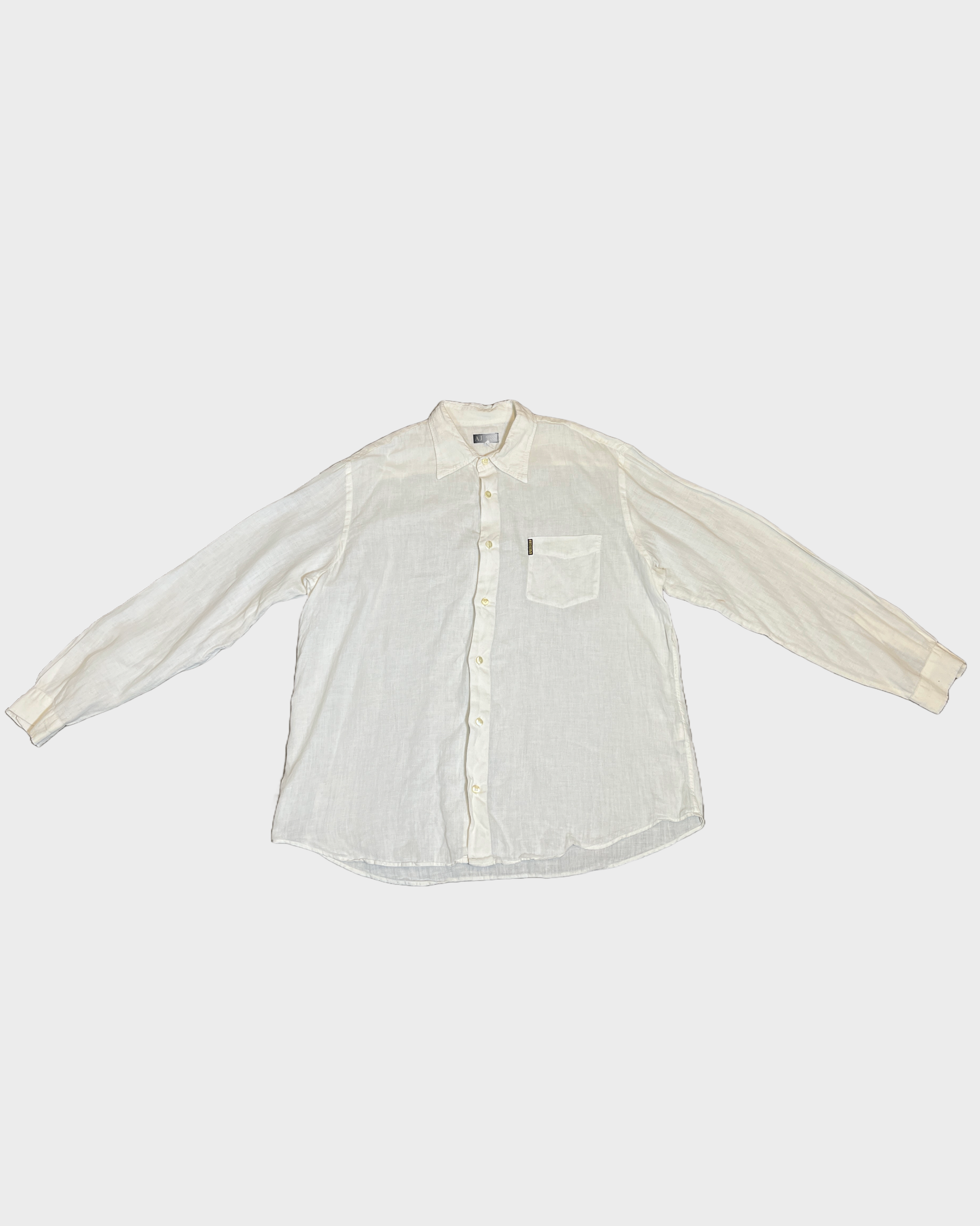 Armani oversized linen shirt