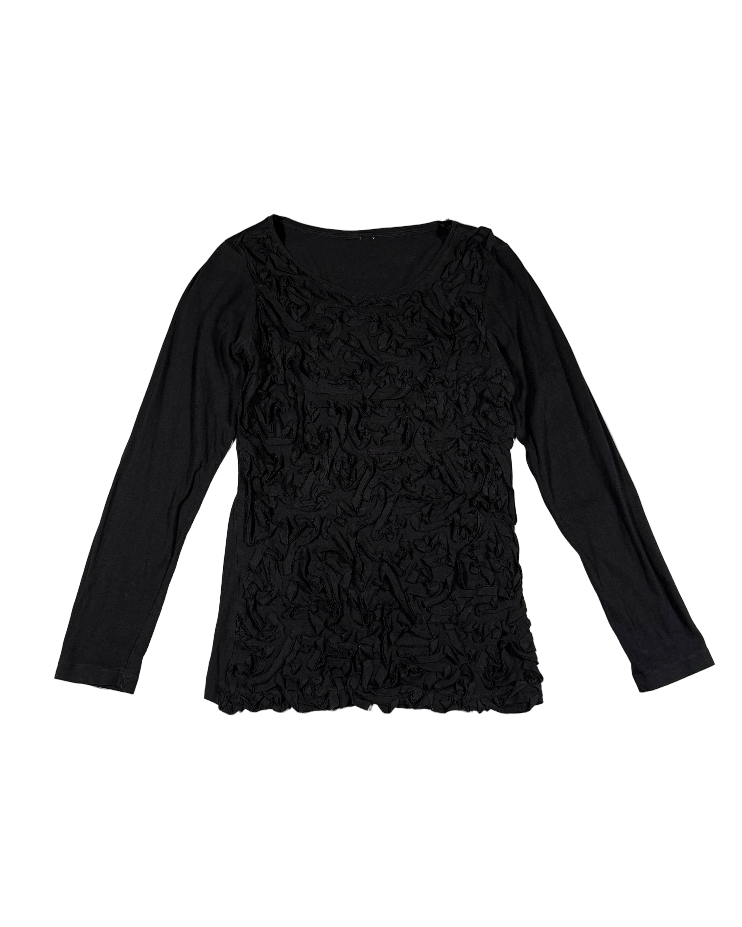 stitch scribbles cotton long sleeve