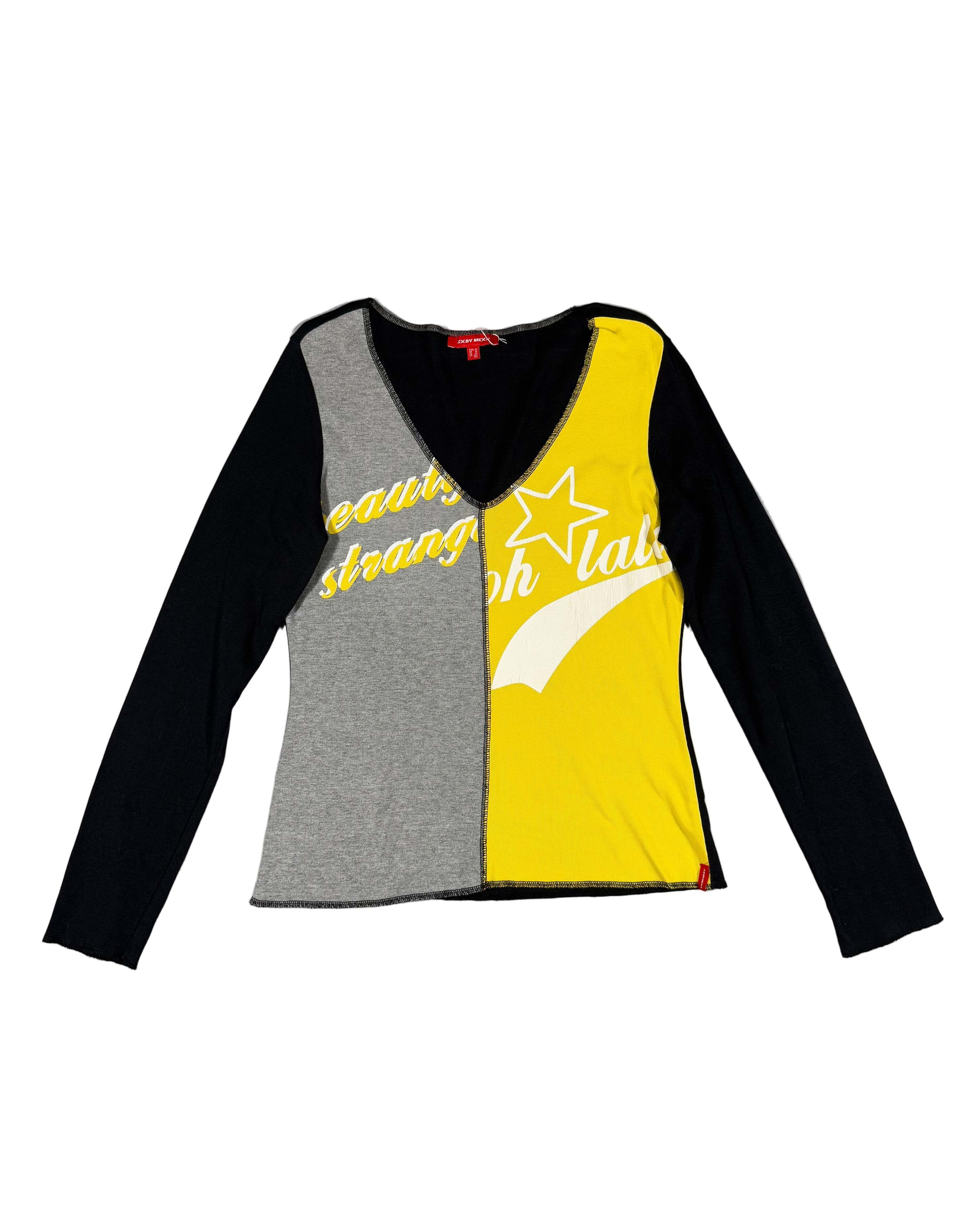 mexx 2 panels long sleeve top