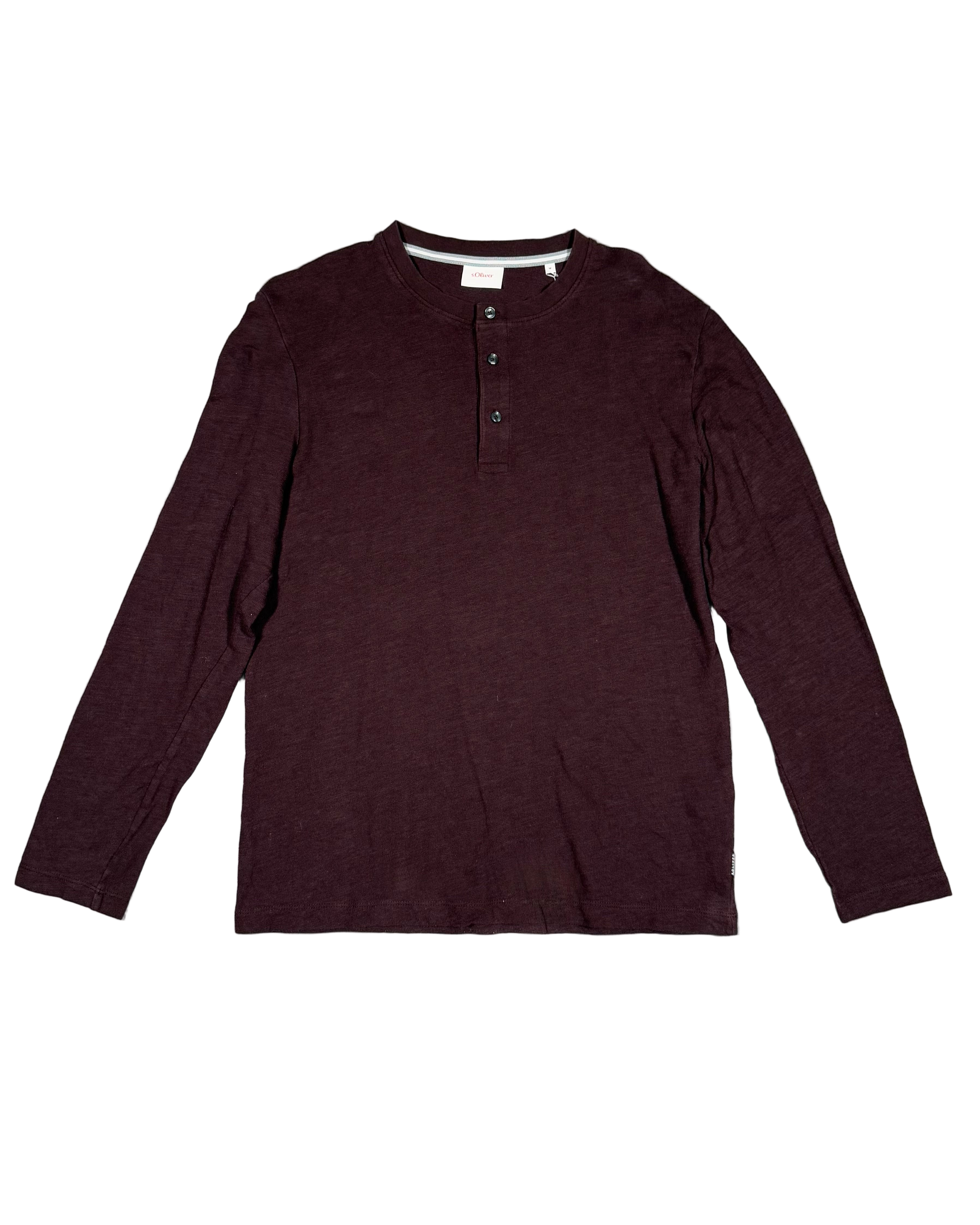S.Oliver granpa neck long sleeve top