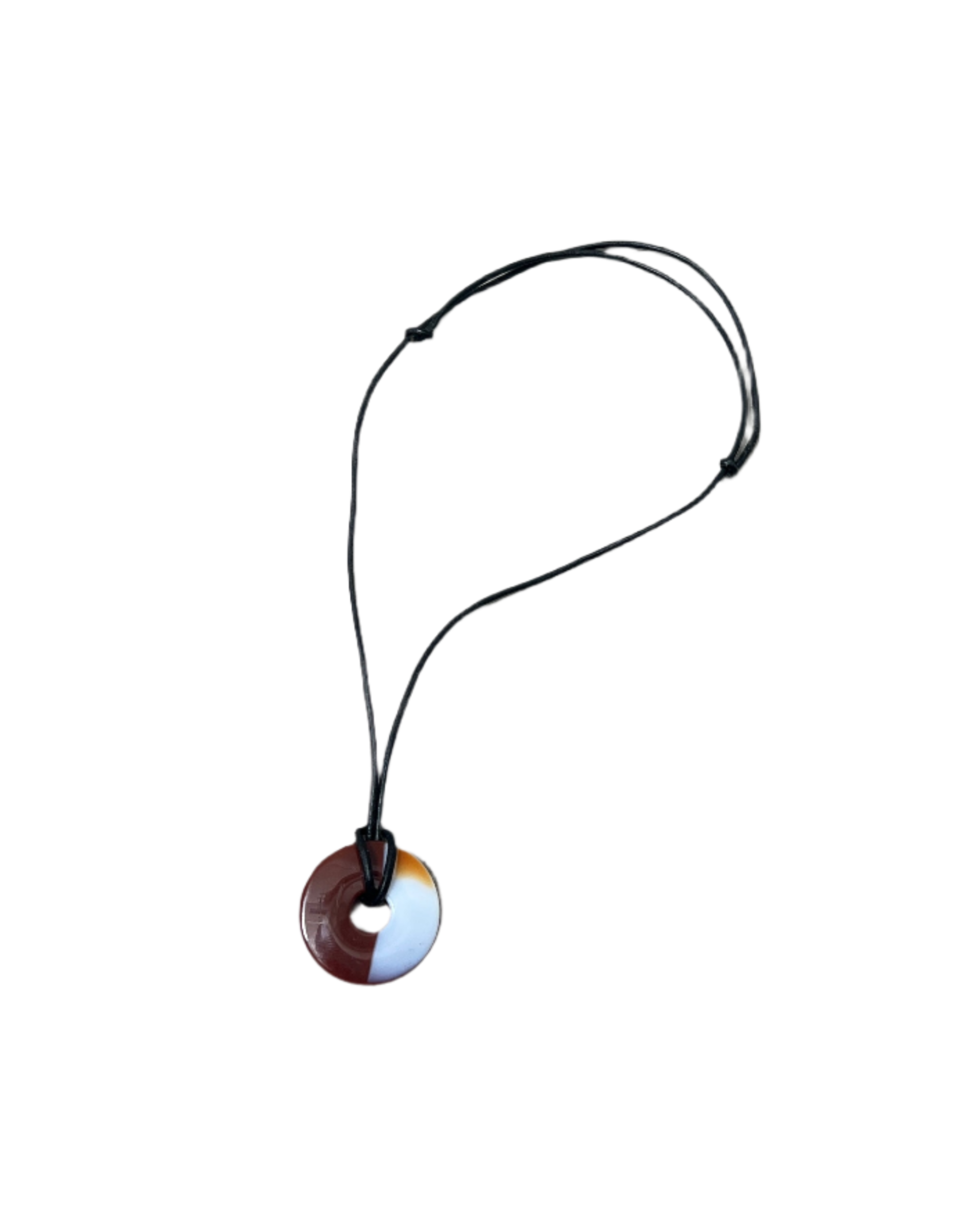 Agate crystal necklace