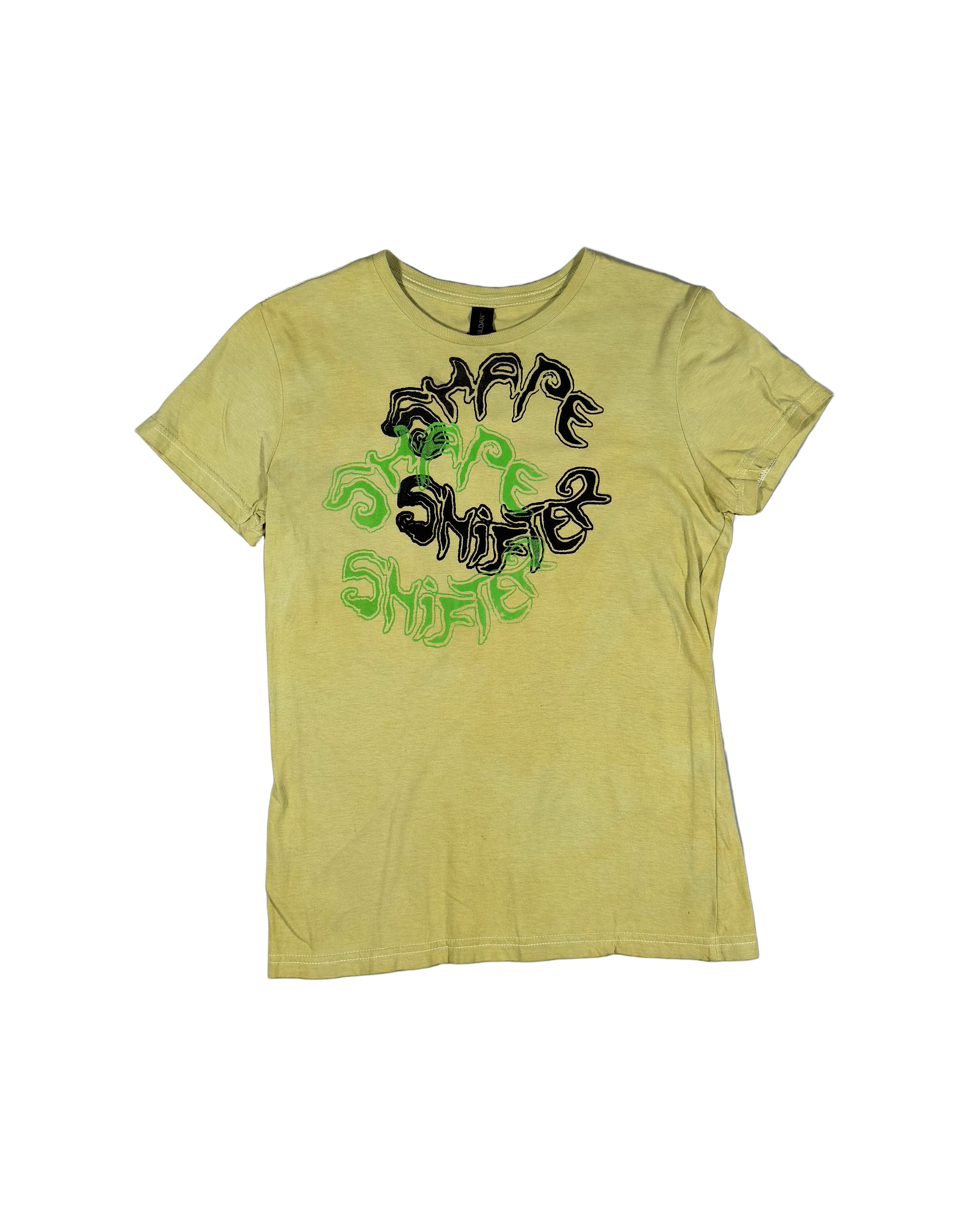 RE-MADE two logos fitted t-shirt