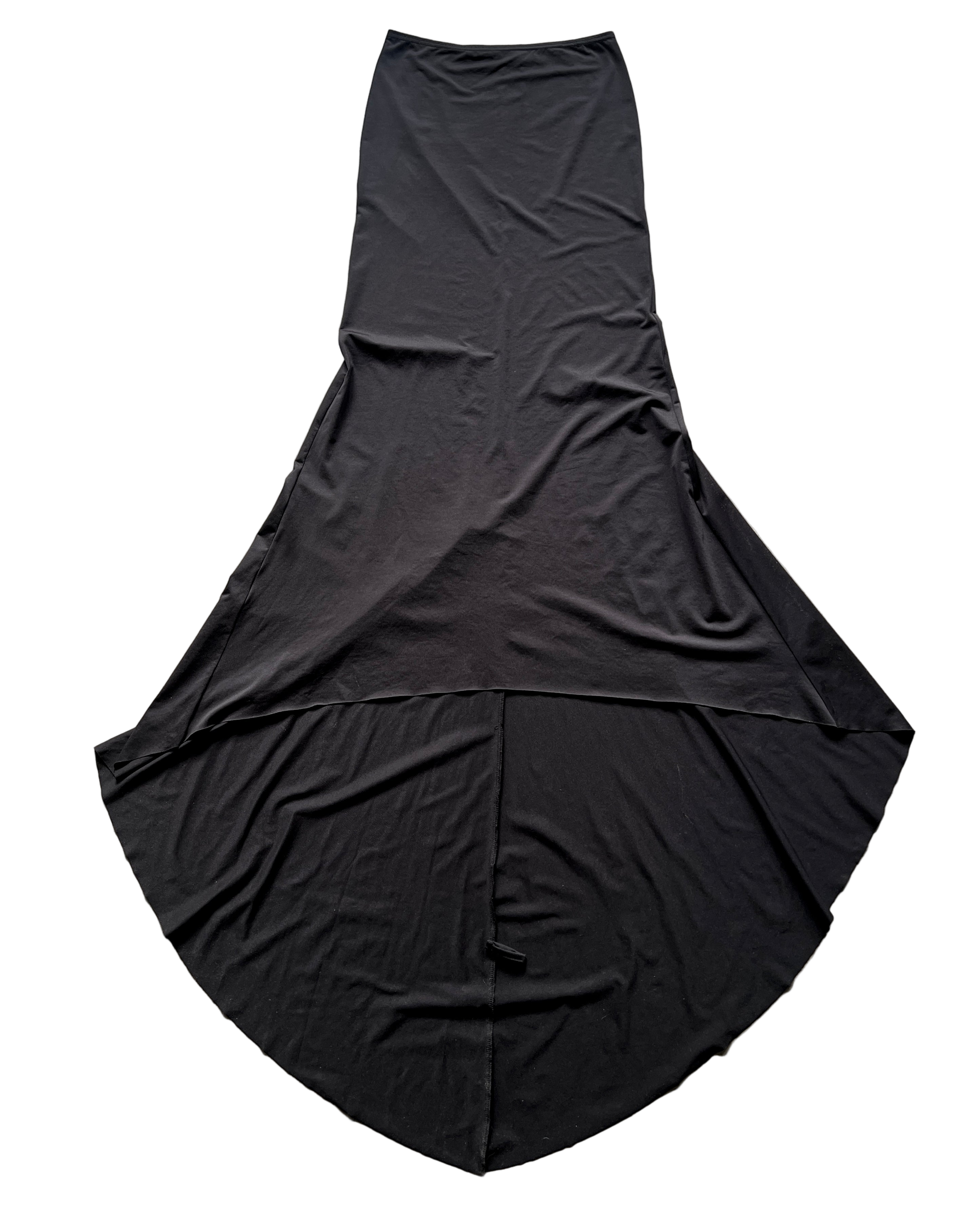 super long maxi skirt